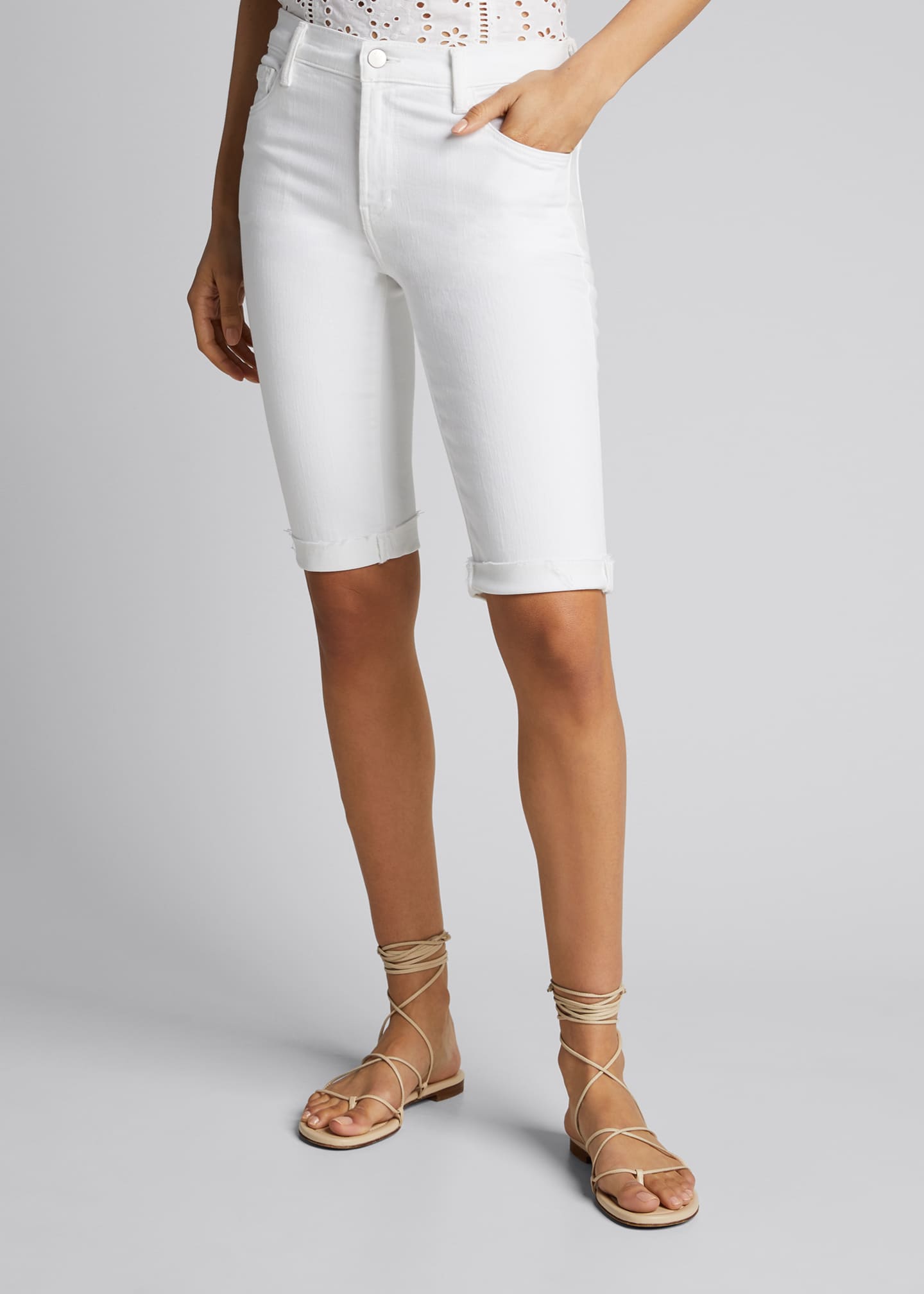 j brand 811 bermuda shorts