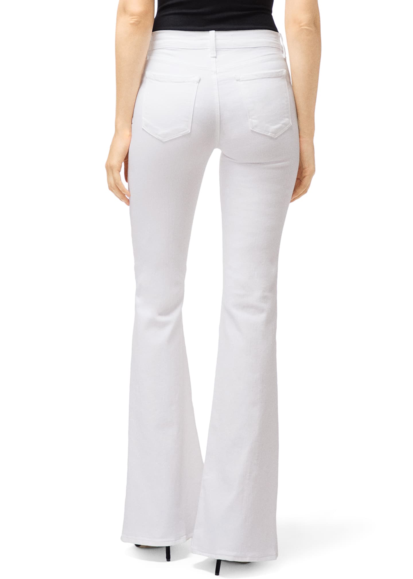 j brand valentina high rise flare