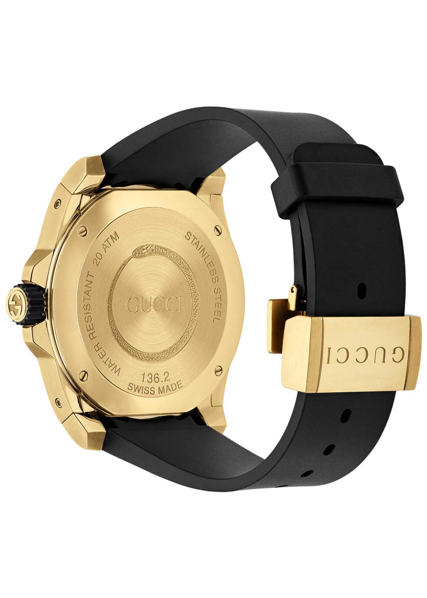 gucci snake dive watch
