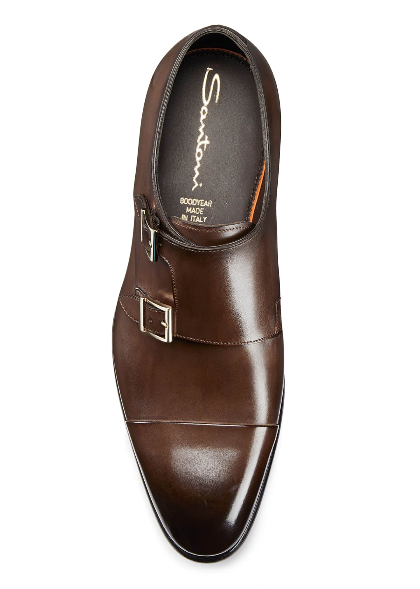 santoni double monk