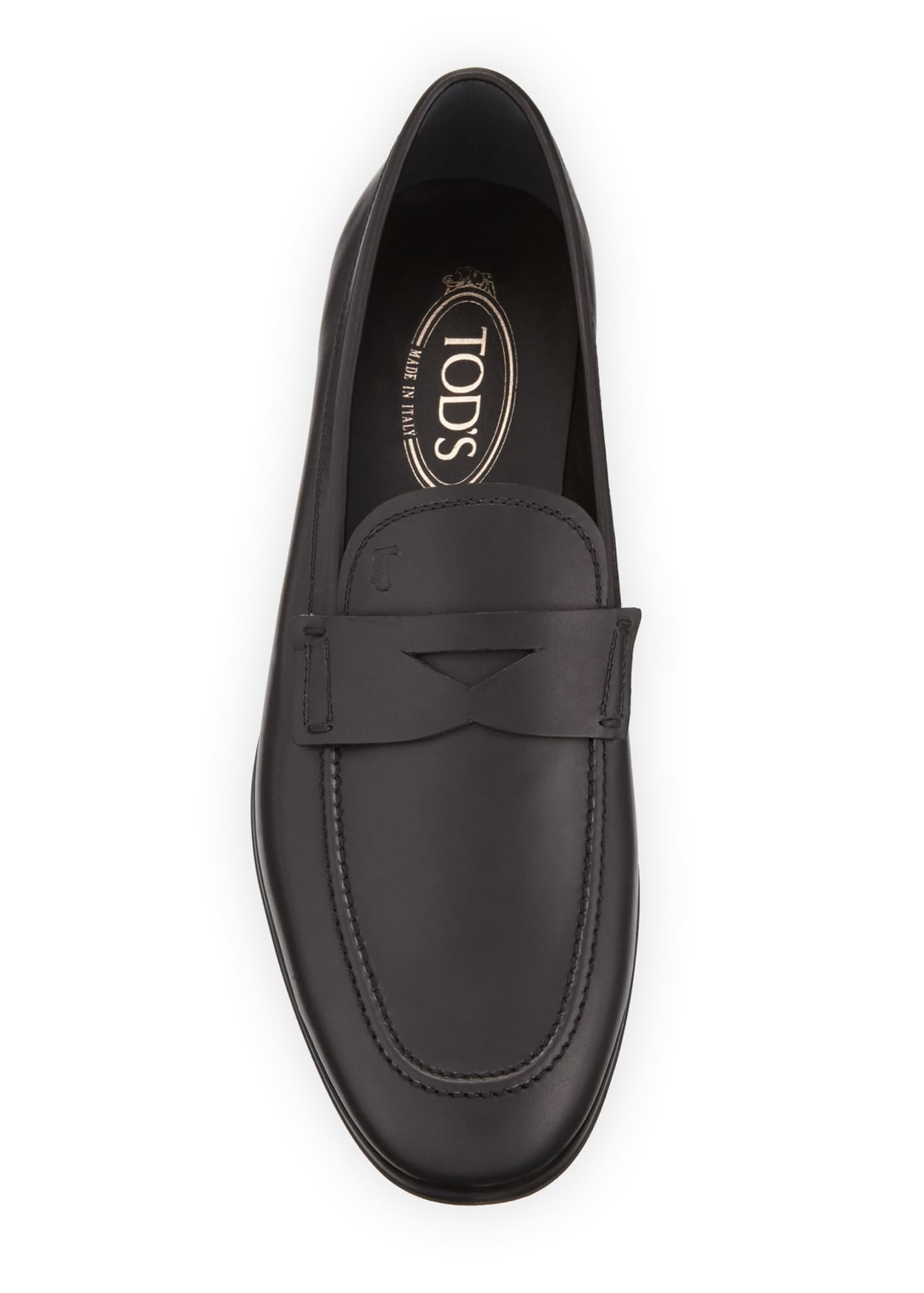 Tod's Men's Slim Mocassino Leather Loafers - Bergdorf Goodman