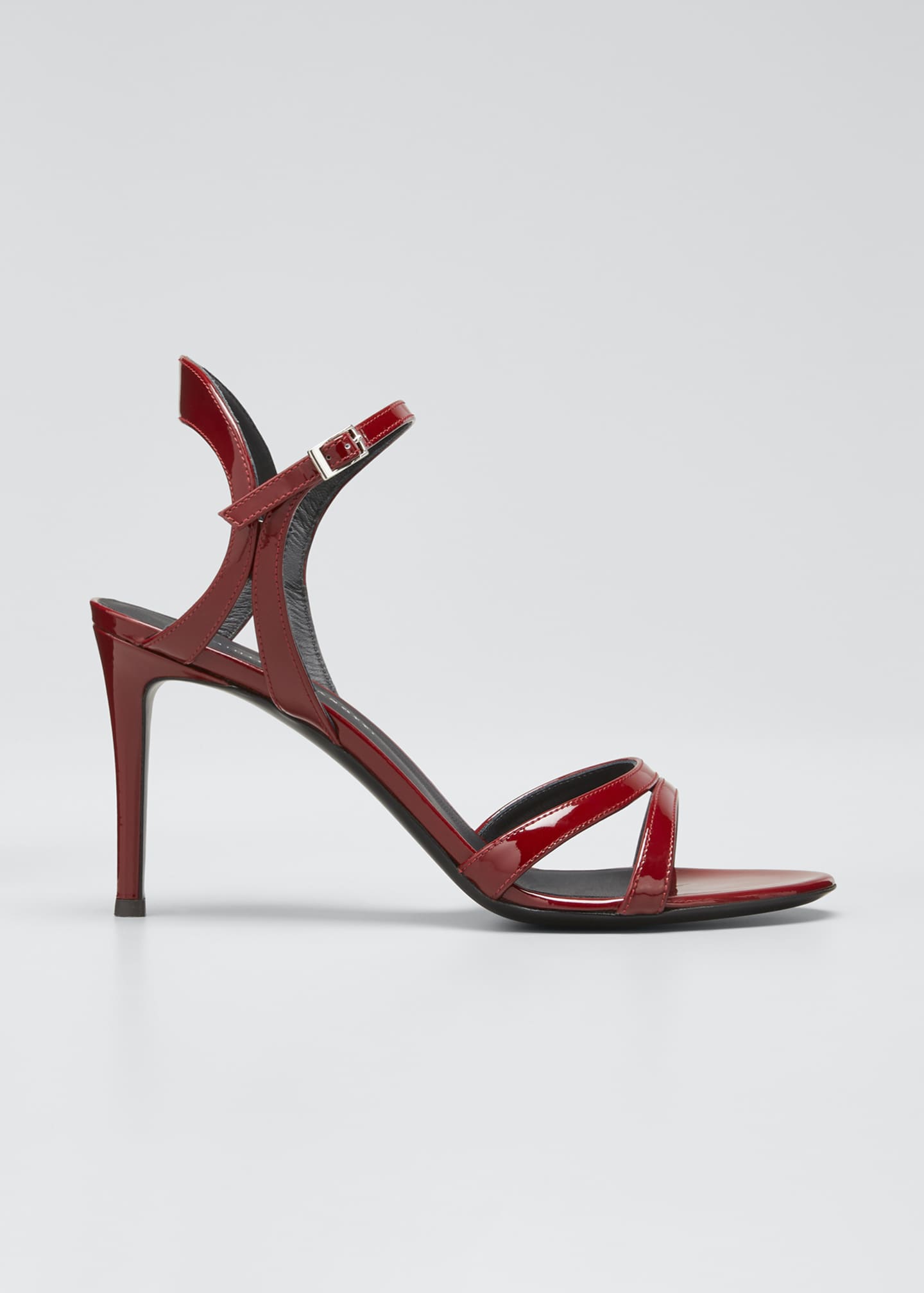 patent mid heel shoes