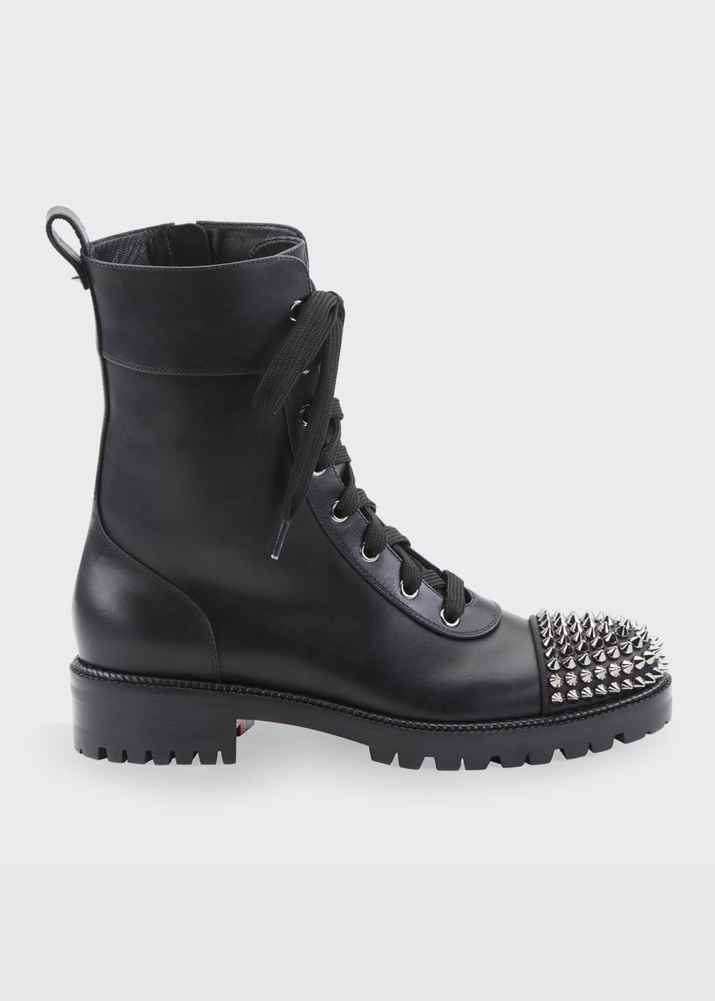 christian louboutin combat boots sale