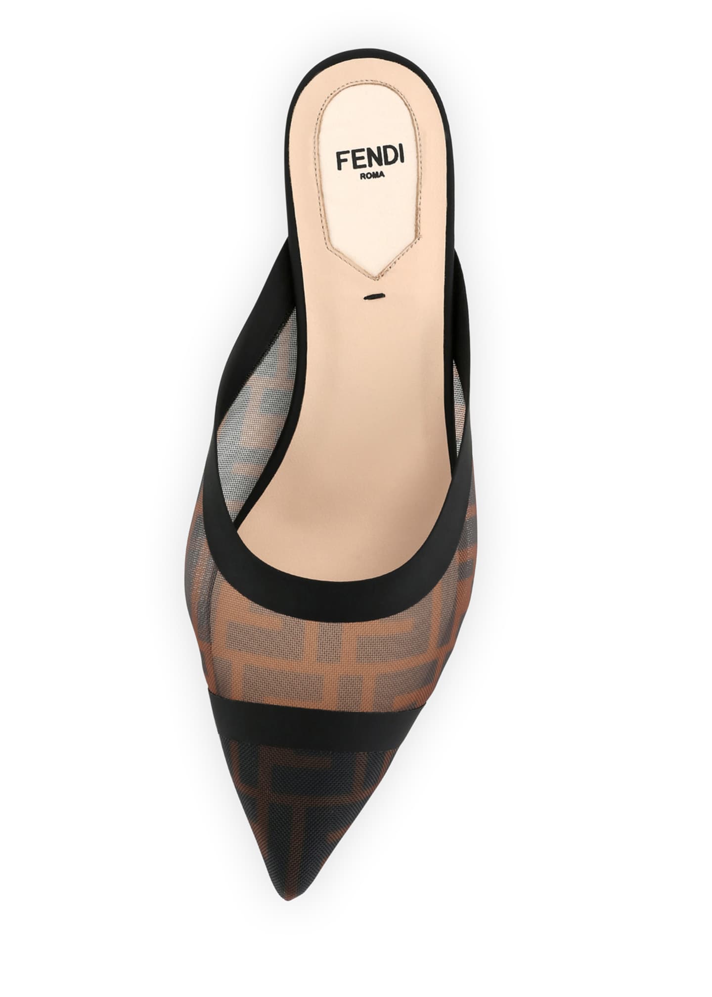 fendi flat mules