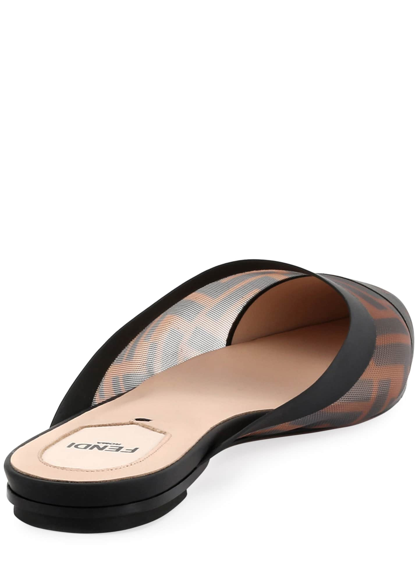 fendi flat mules