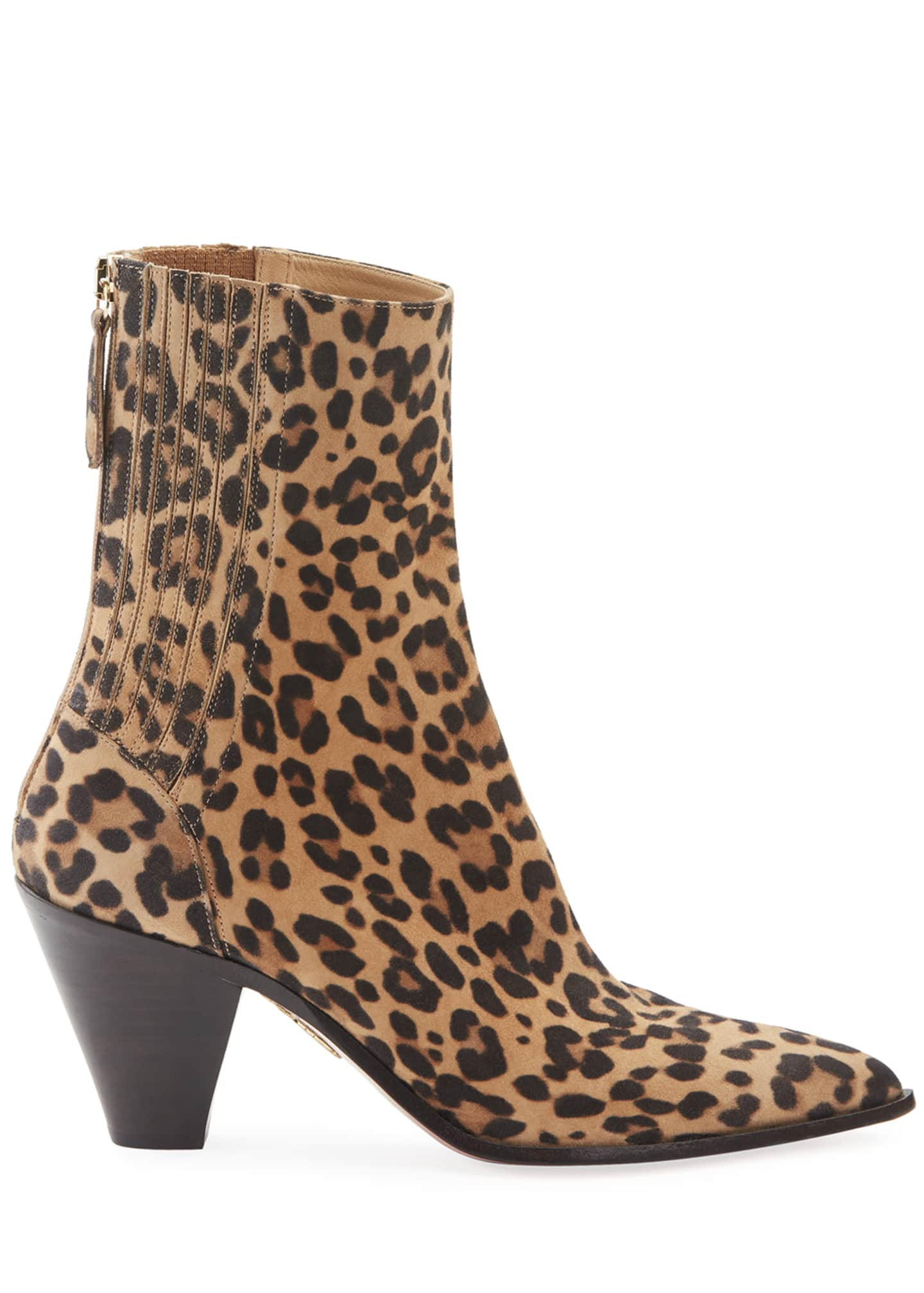 aquazzura leopard boots