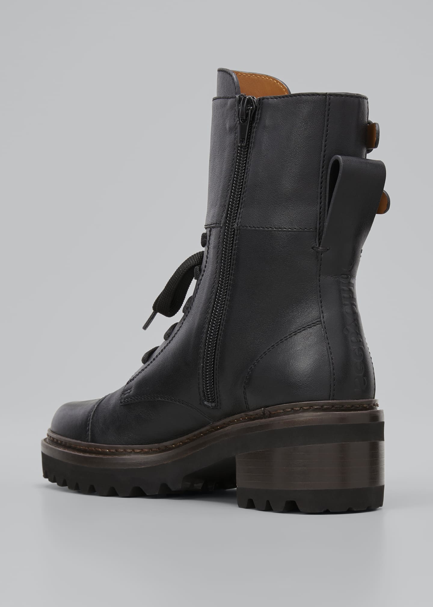 See By Chloe Leather Buckle Combat Boots Bergdorf Goodman See by chloe womens black ankle boots eur 38 (1710140). leather buckle combat boots