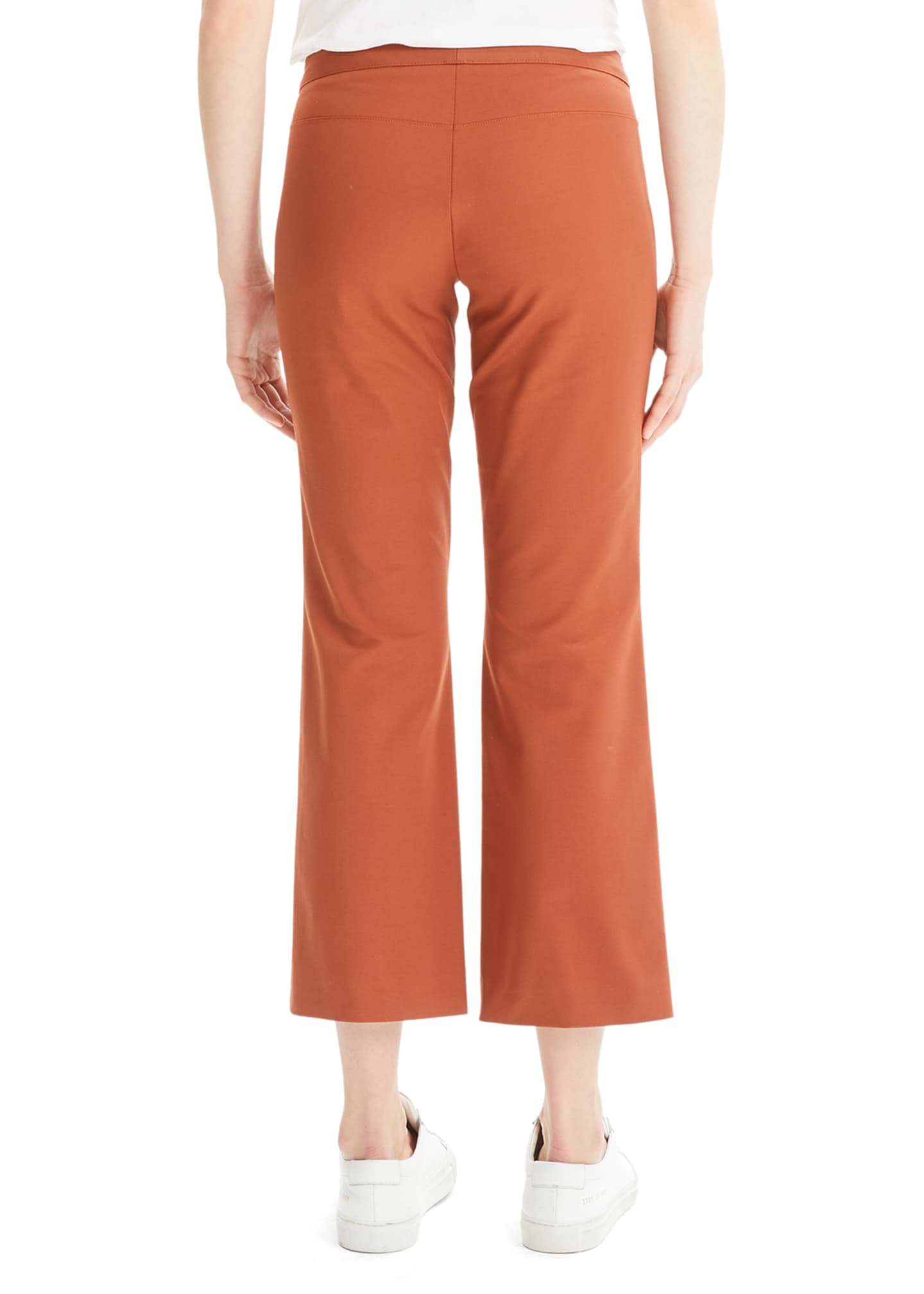 low rise cropped pants