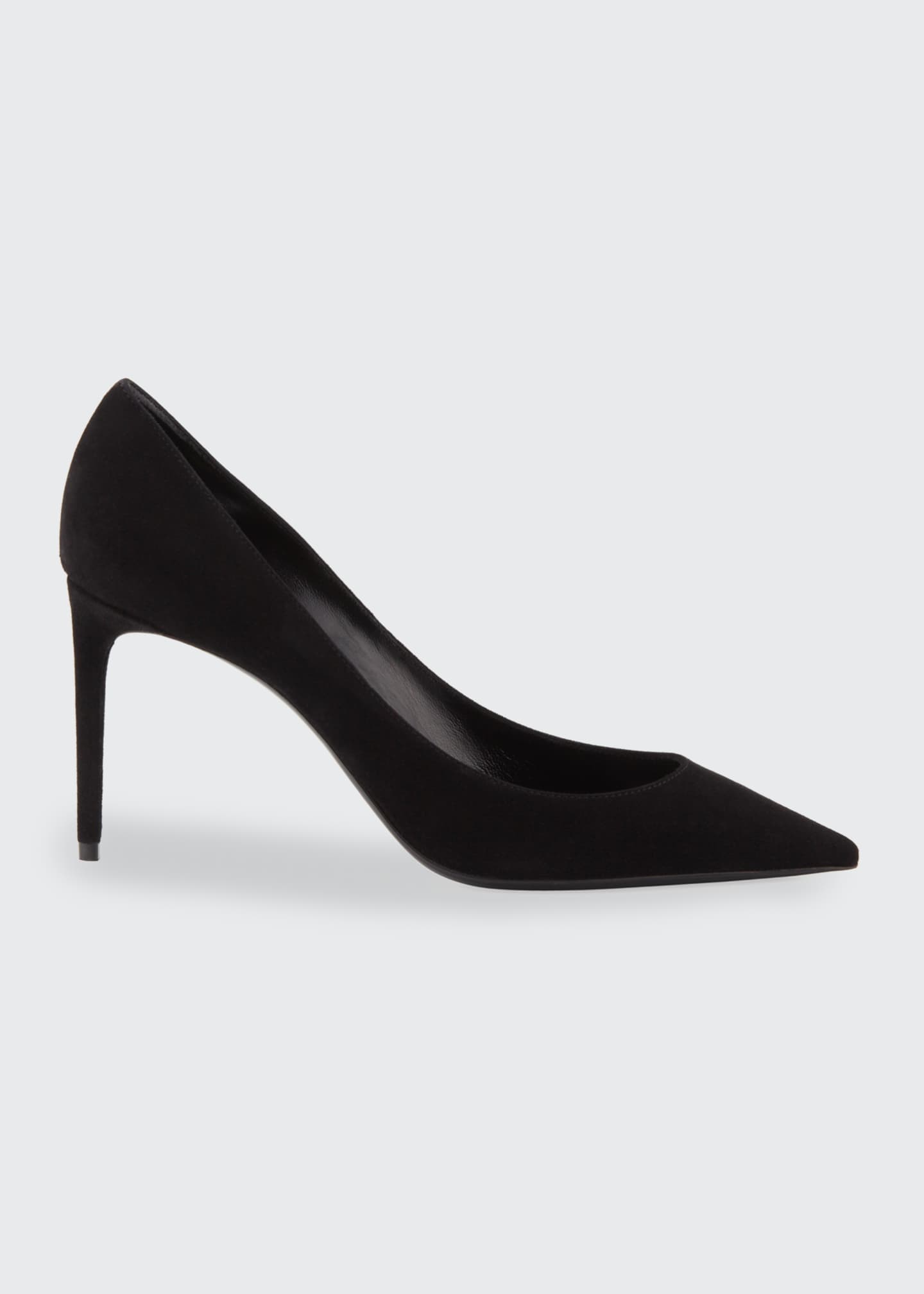 saint laurent zoe suede pump