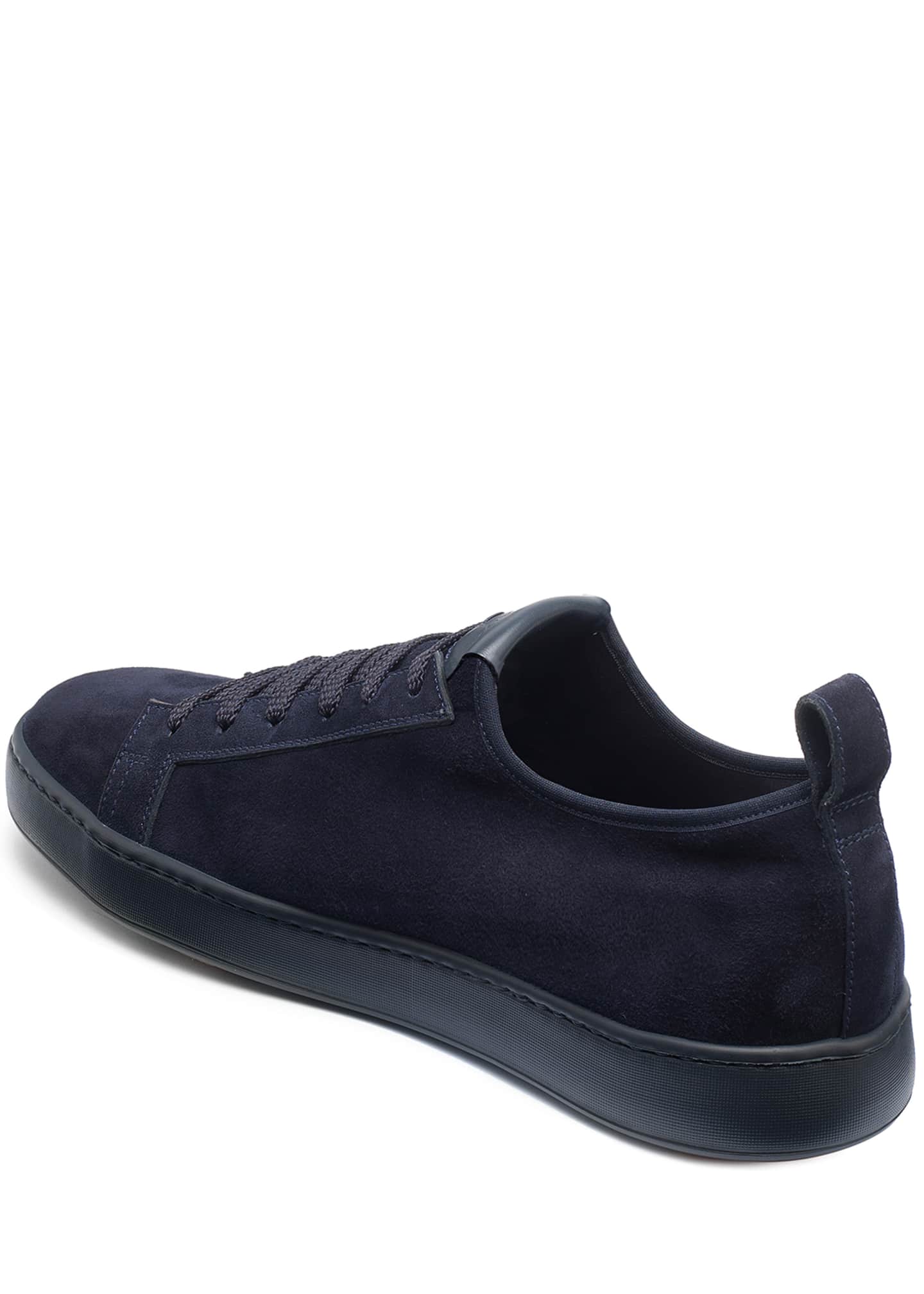santoni slip on sneakers