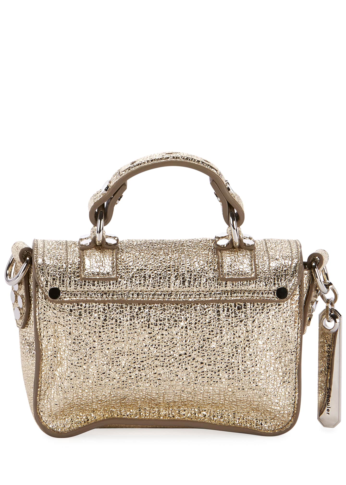 proenza schouler metallic bag