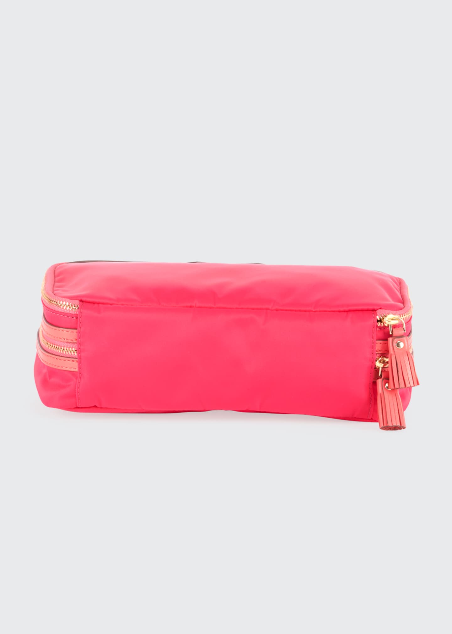 Anya Hindmarch MakeUp Cosmetics Bag, Hot Pink Bergdorf Goodman