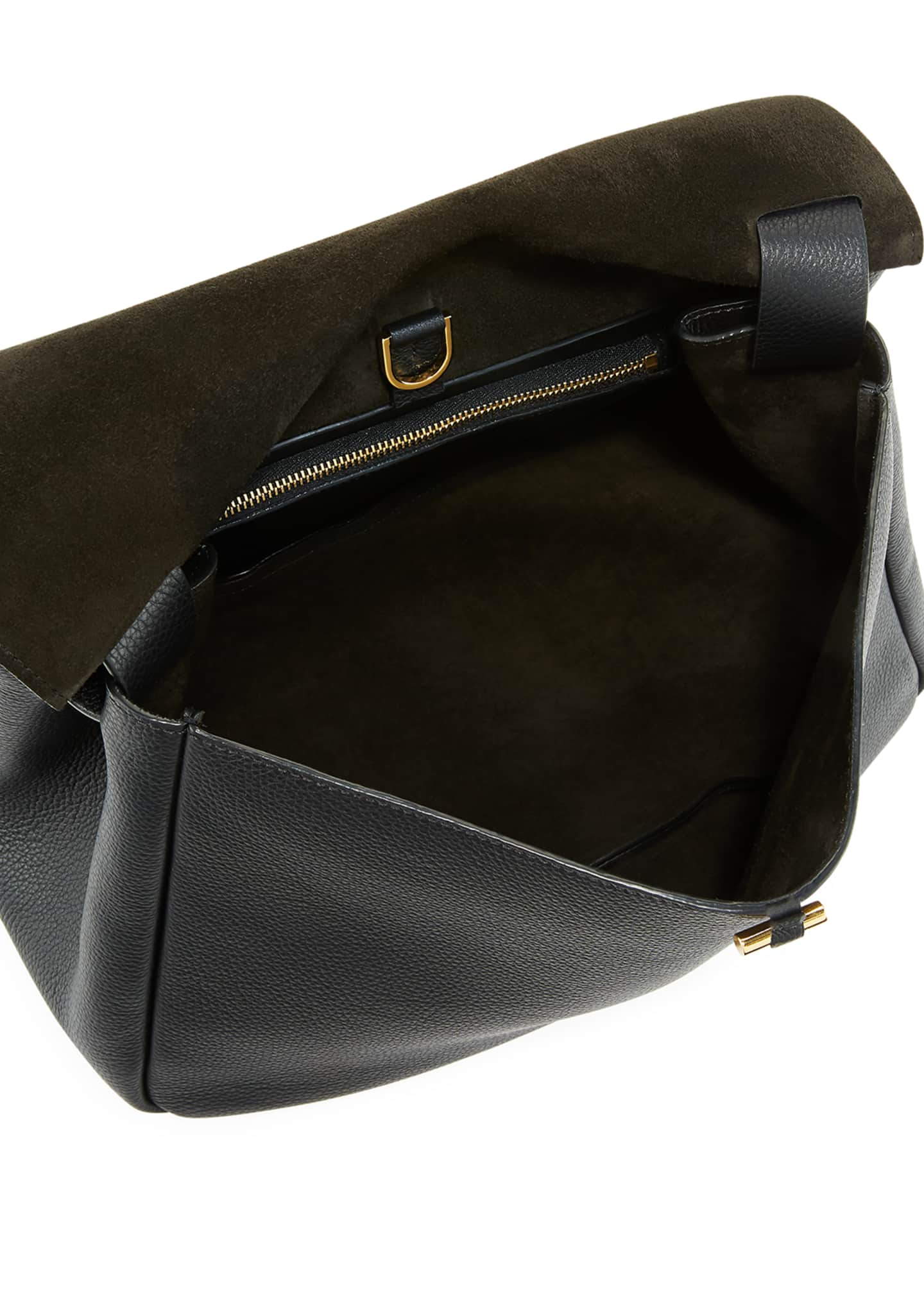 The Row Mail Small leather shoulder bag