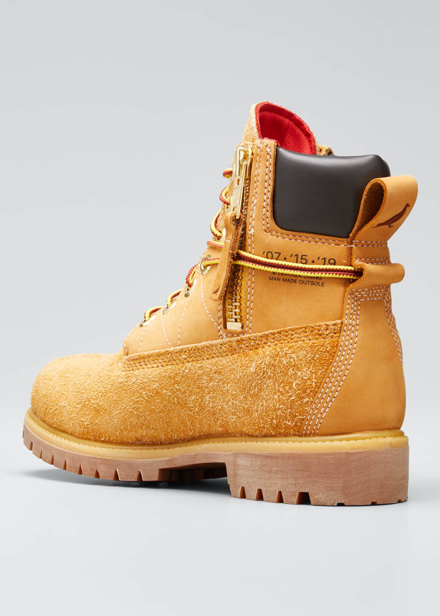 mens zip walking boots