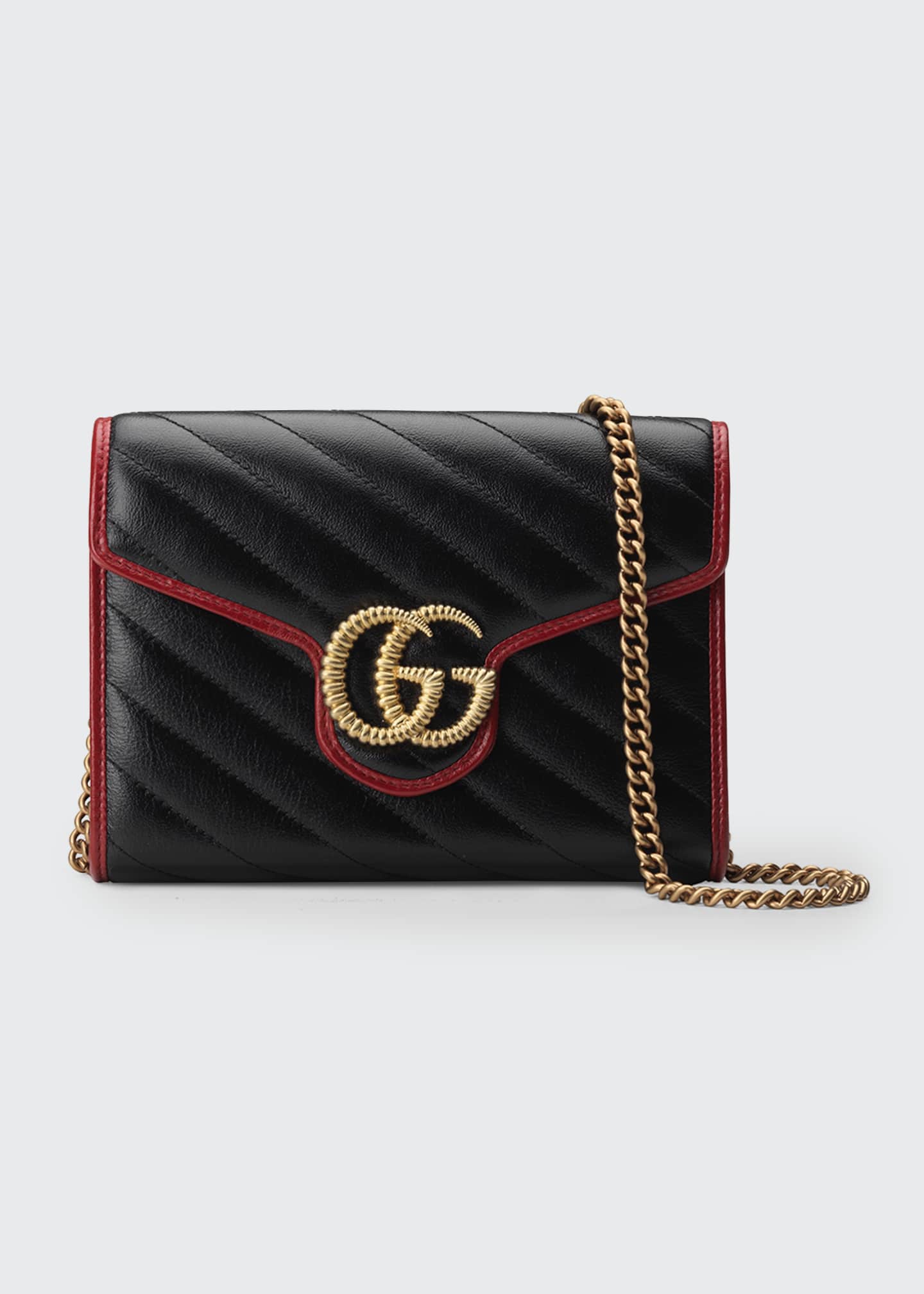 Gg marmont torchon wallet on chain Clearance