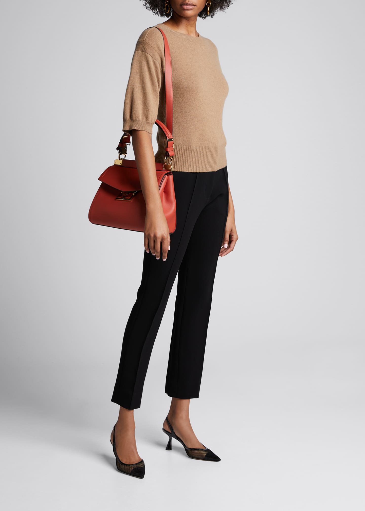 Givenchy Mystic Small Calfskin Top-Handle Bag - Bergdorf Goodman