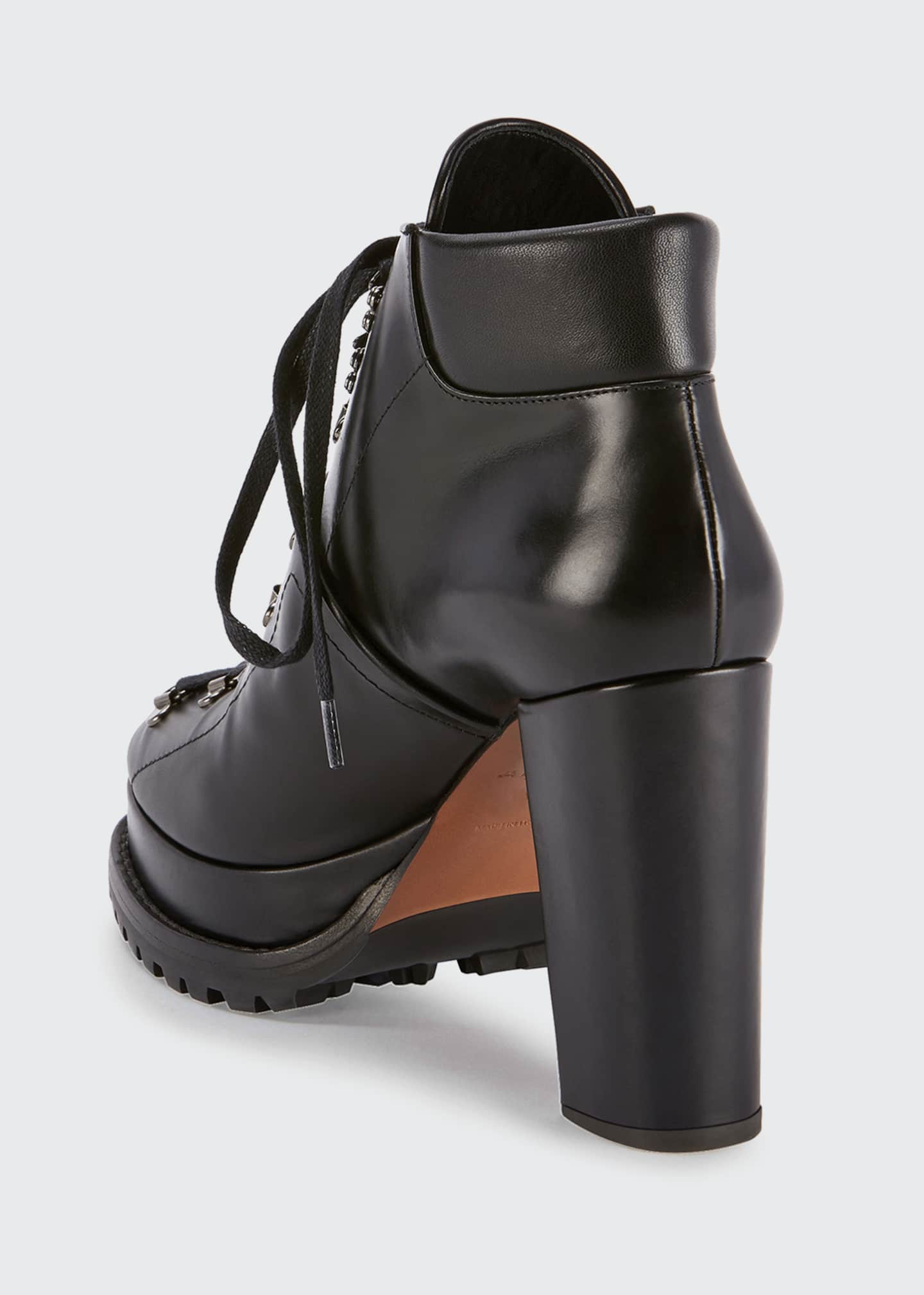 platform suede lug sole booties
