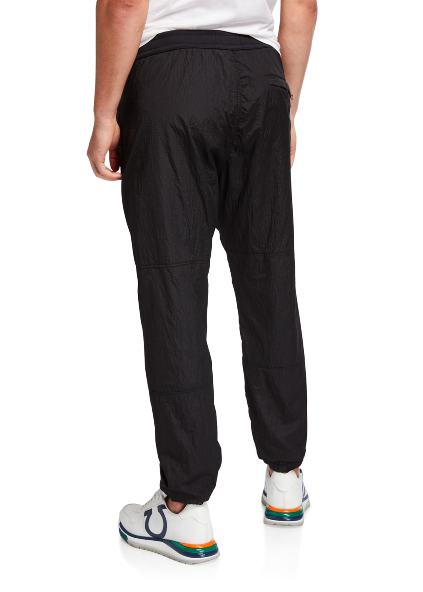 stone island track pants nylon