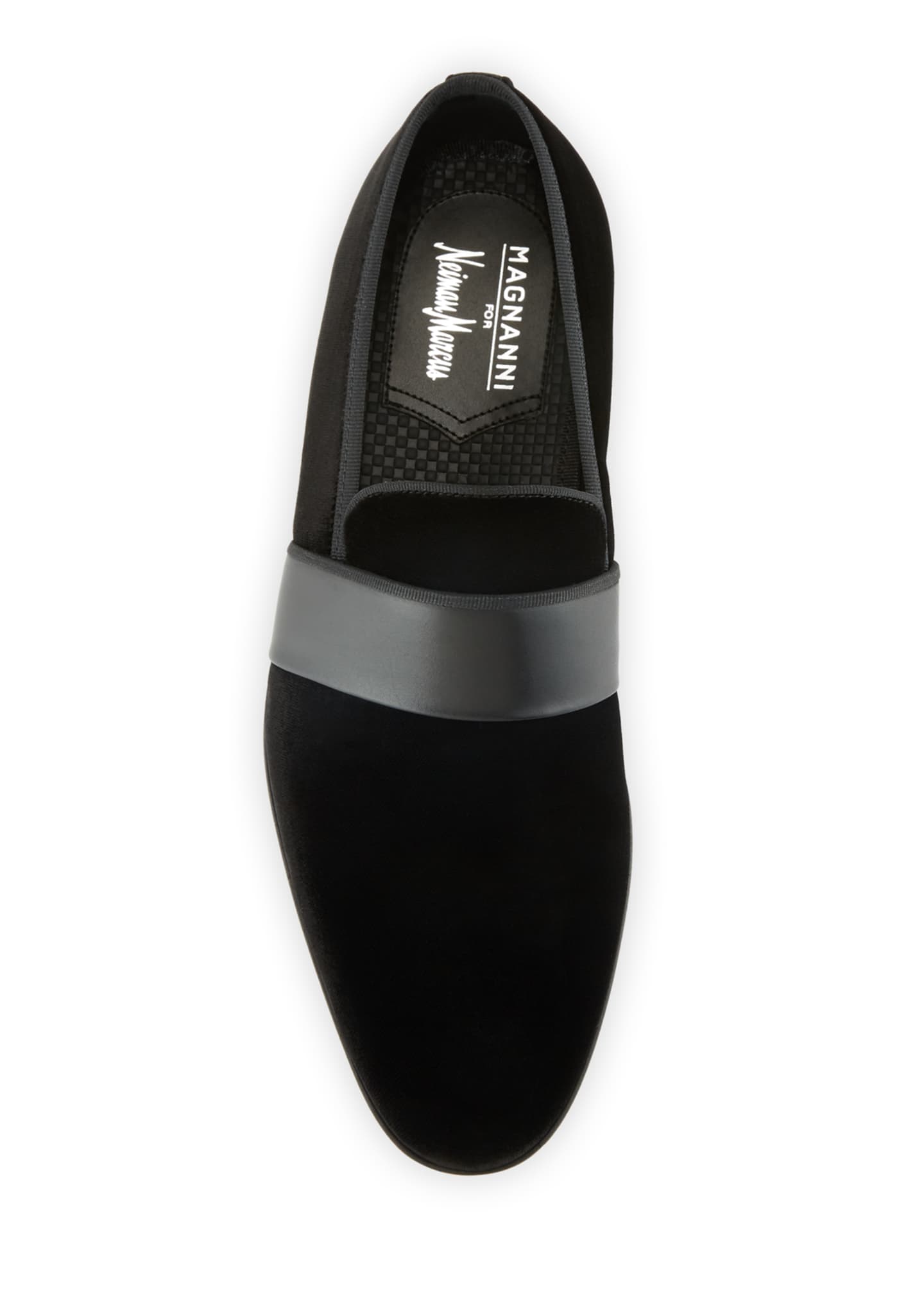 magnanni velvet loafers