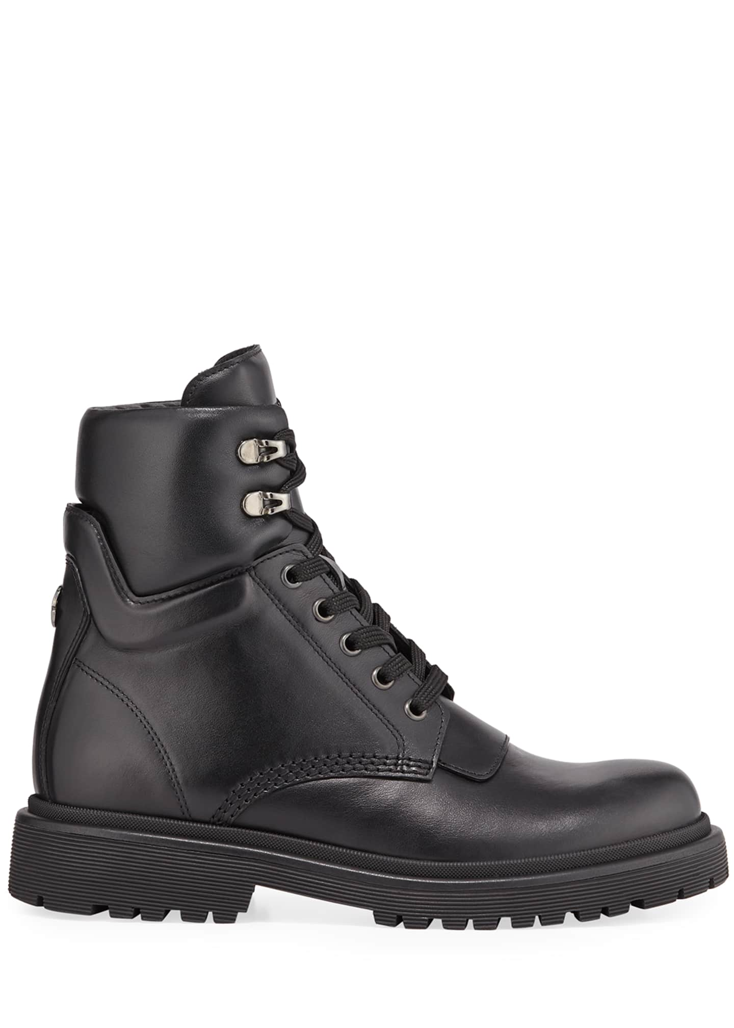 Moncler Patty Scarpa Leather Boots - Bergdorf Goodman