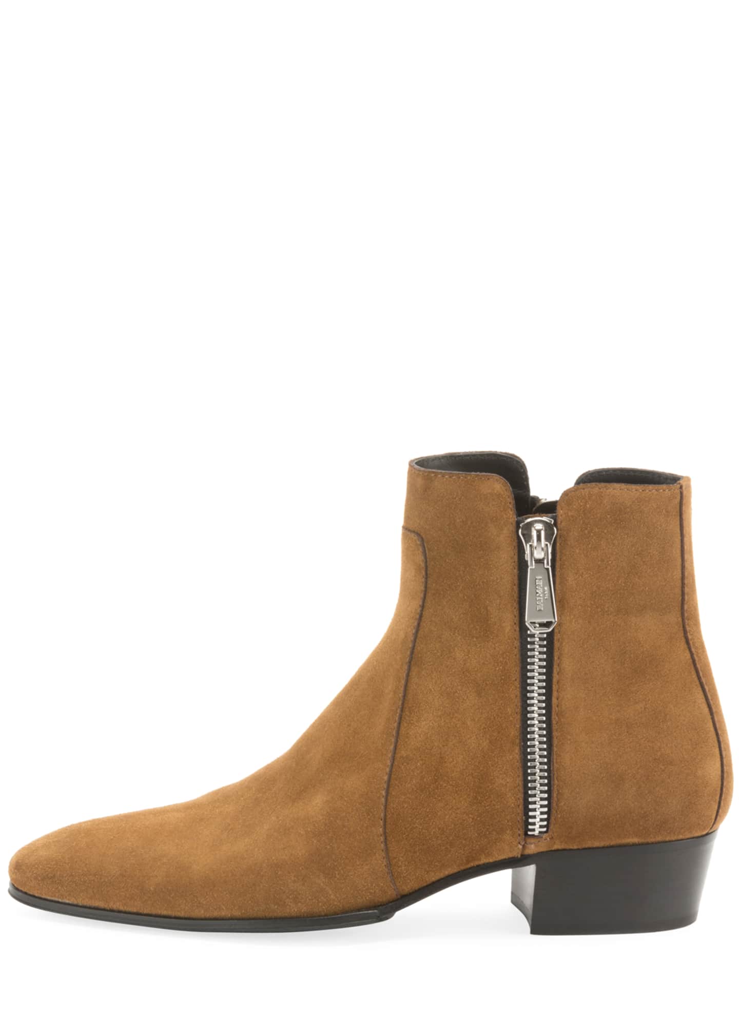 mens ankle boots with zipper