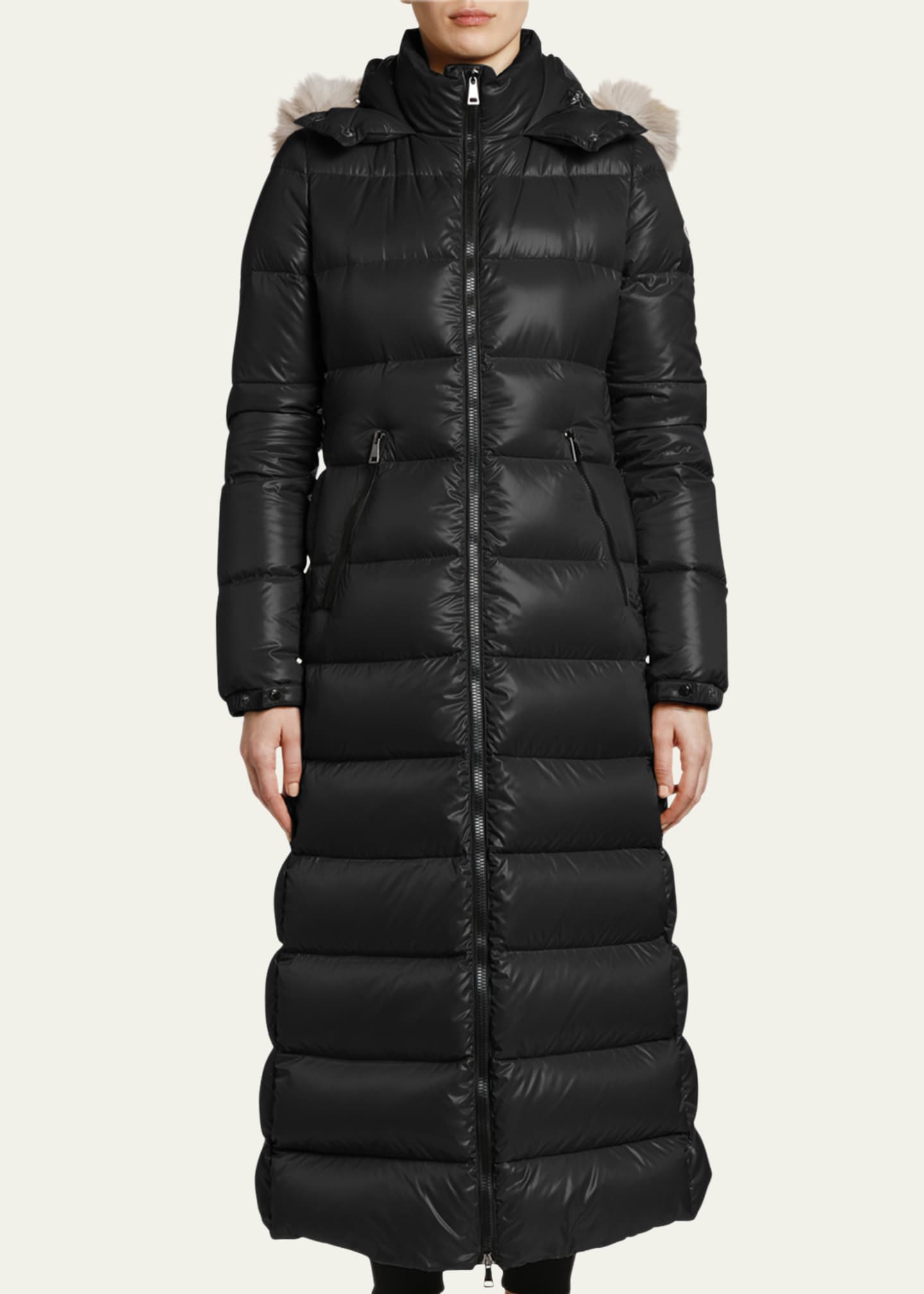 moncler womens long puffer coat