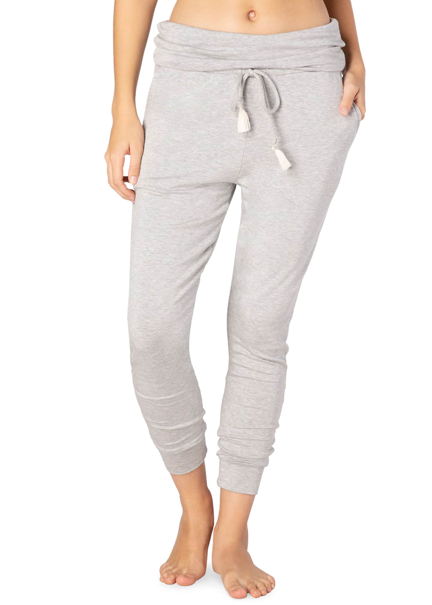 The Upside Abstract Camo Print Drawstring Yoga Pants