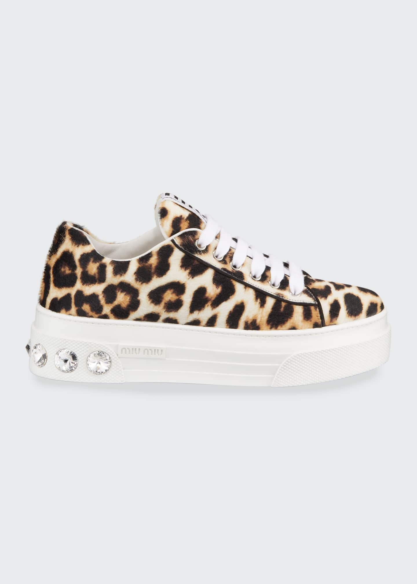 cheetah platform sneakers