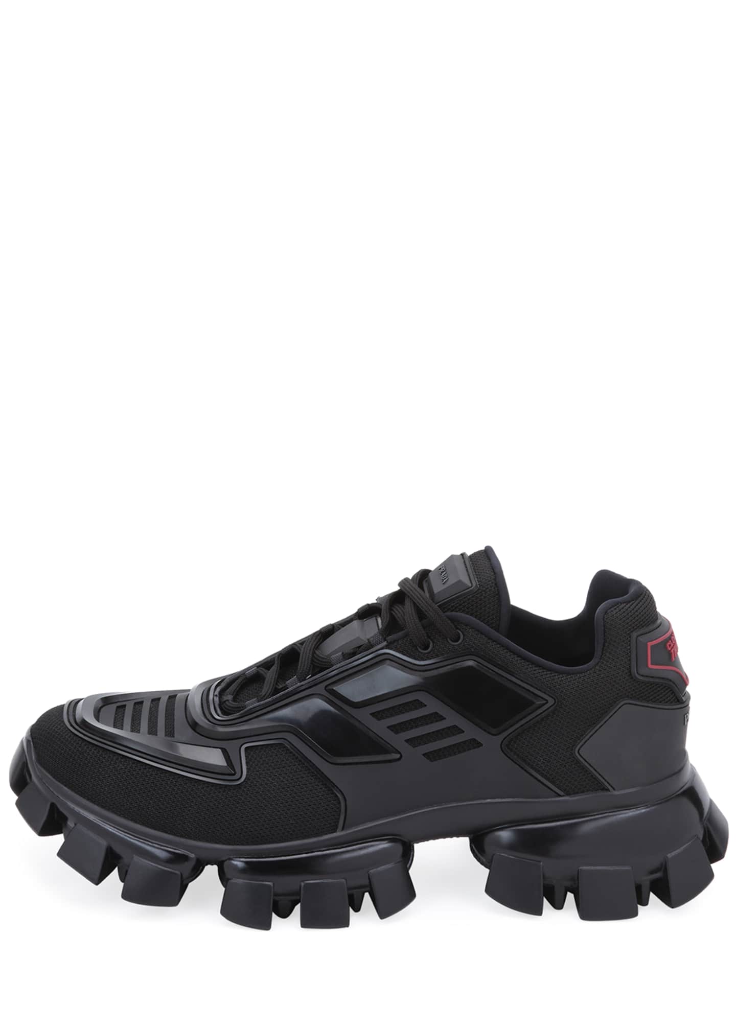 prada lug sole platform sneakers