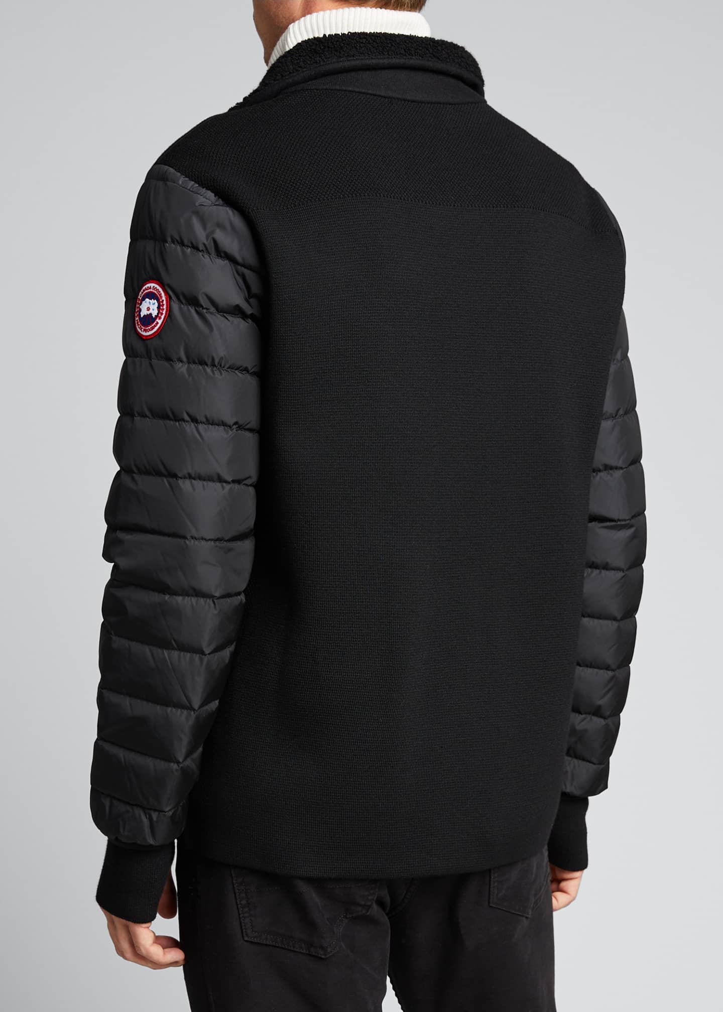 Canada Goose Men S Glenwood Knit Jacket Bergdorf Goodman
