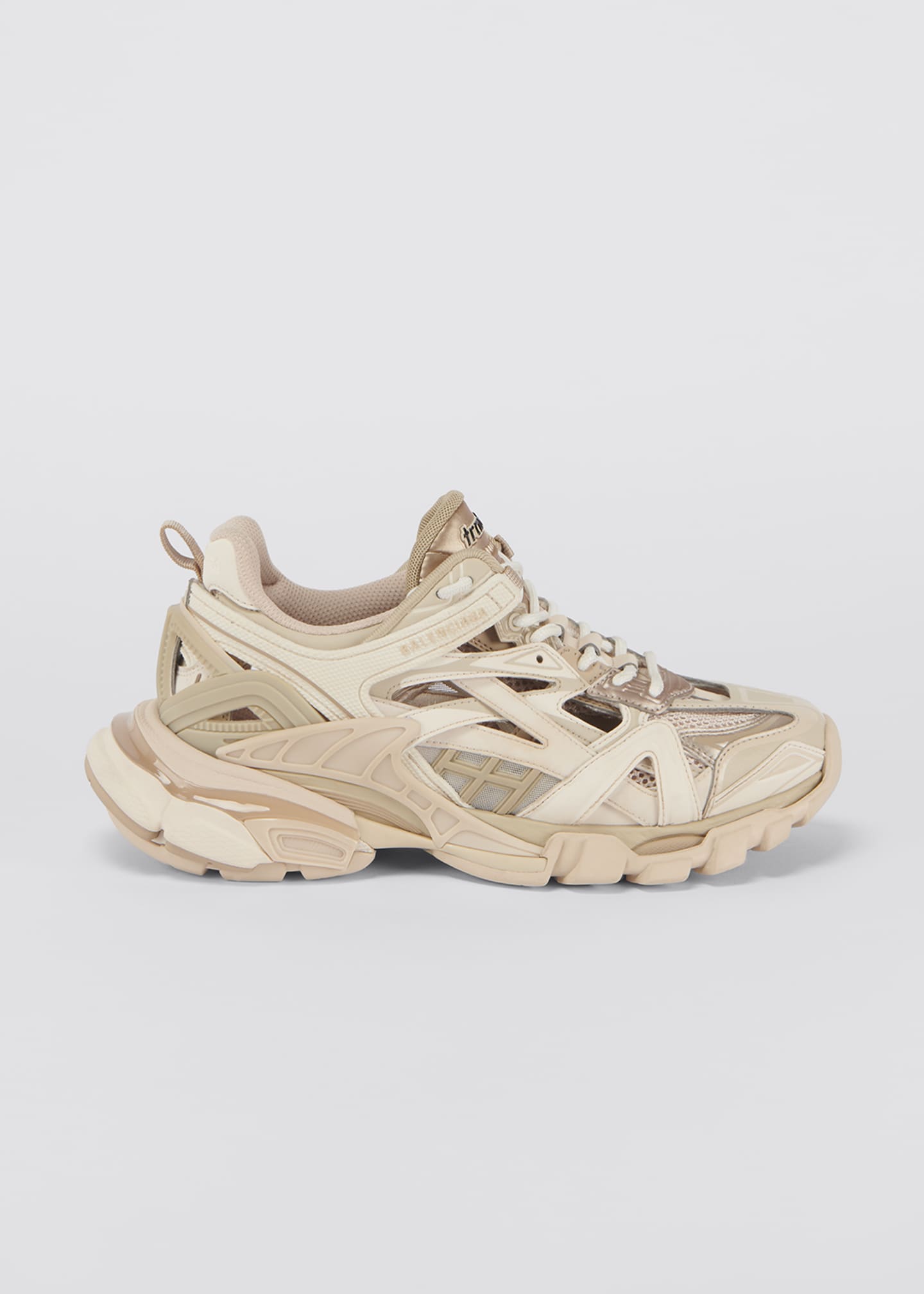 balenciaga track 2 metallic