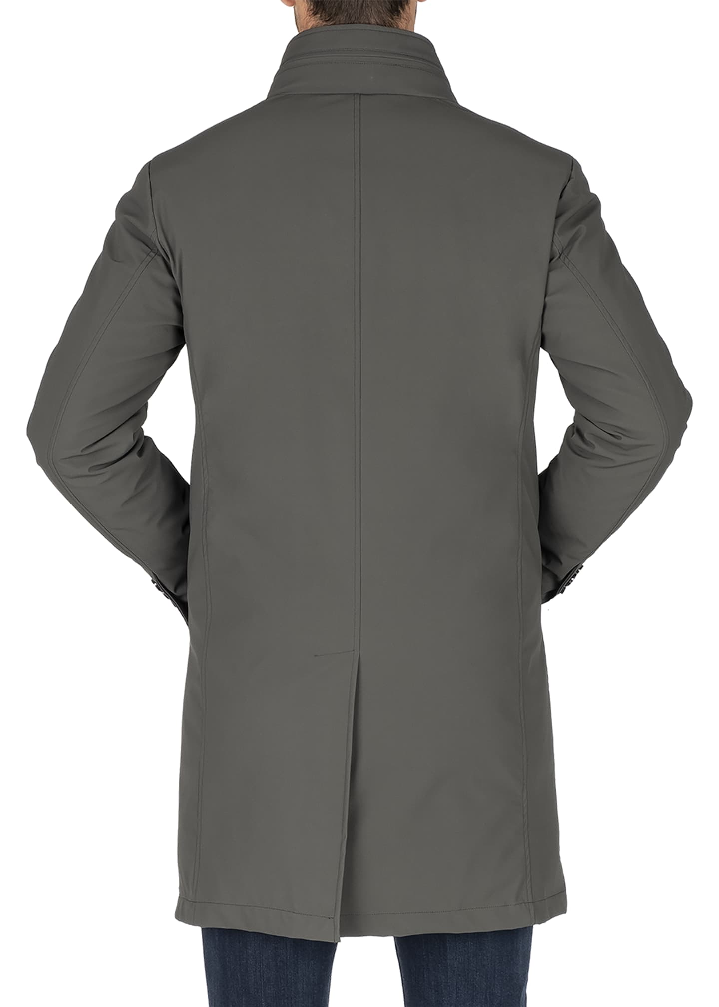 Norwegian Wool Men's Waterproof Trench Coat Bergdorf Goodman