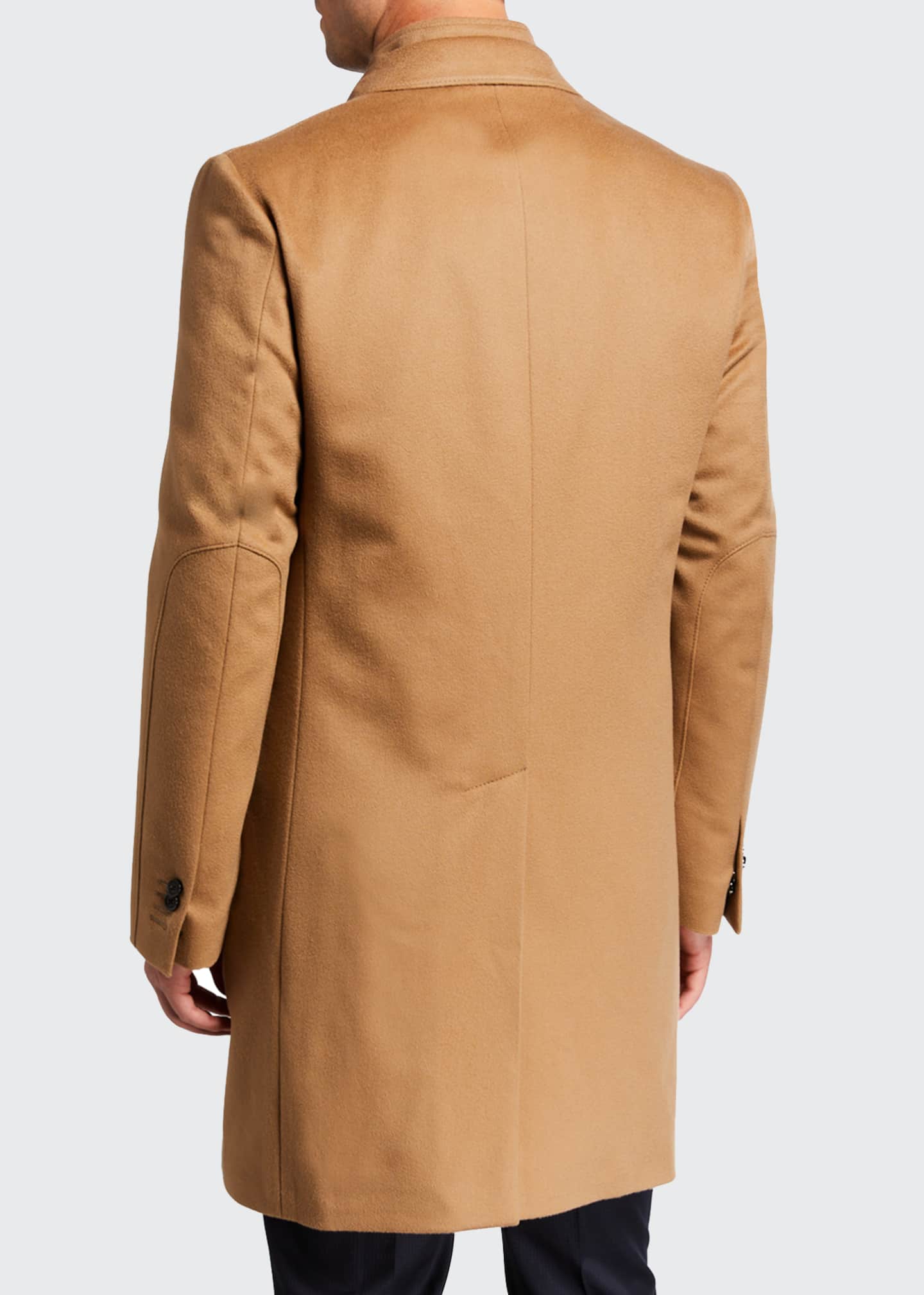 Corneliani Men's ID Top Coat w/ Removable Dickey - Bergdorf Goodman