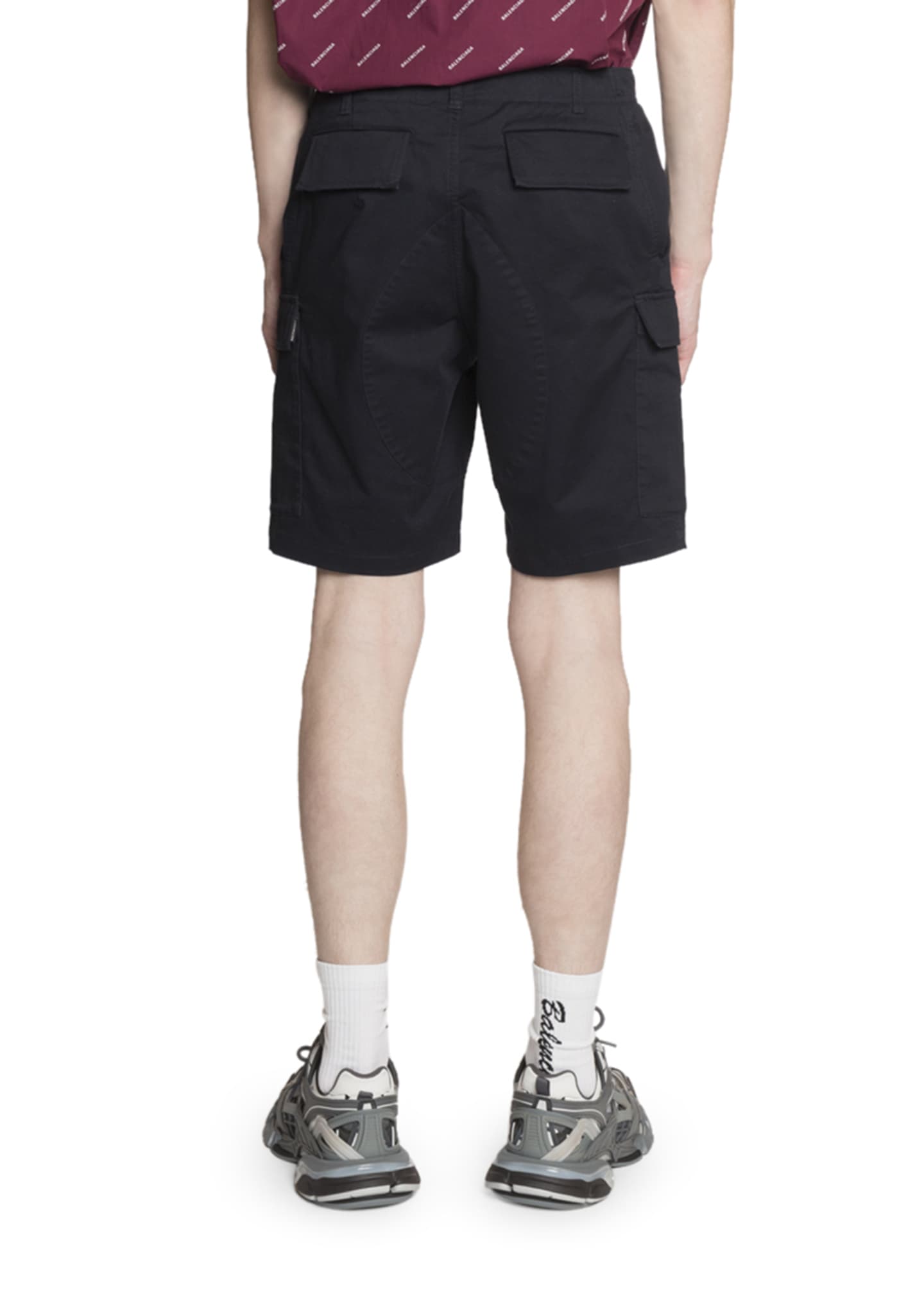 cotton twill cargo shorts