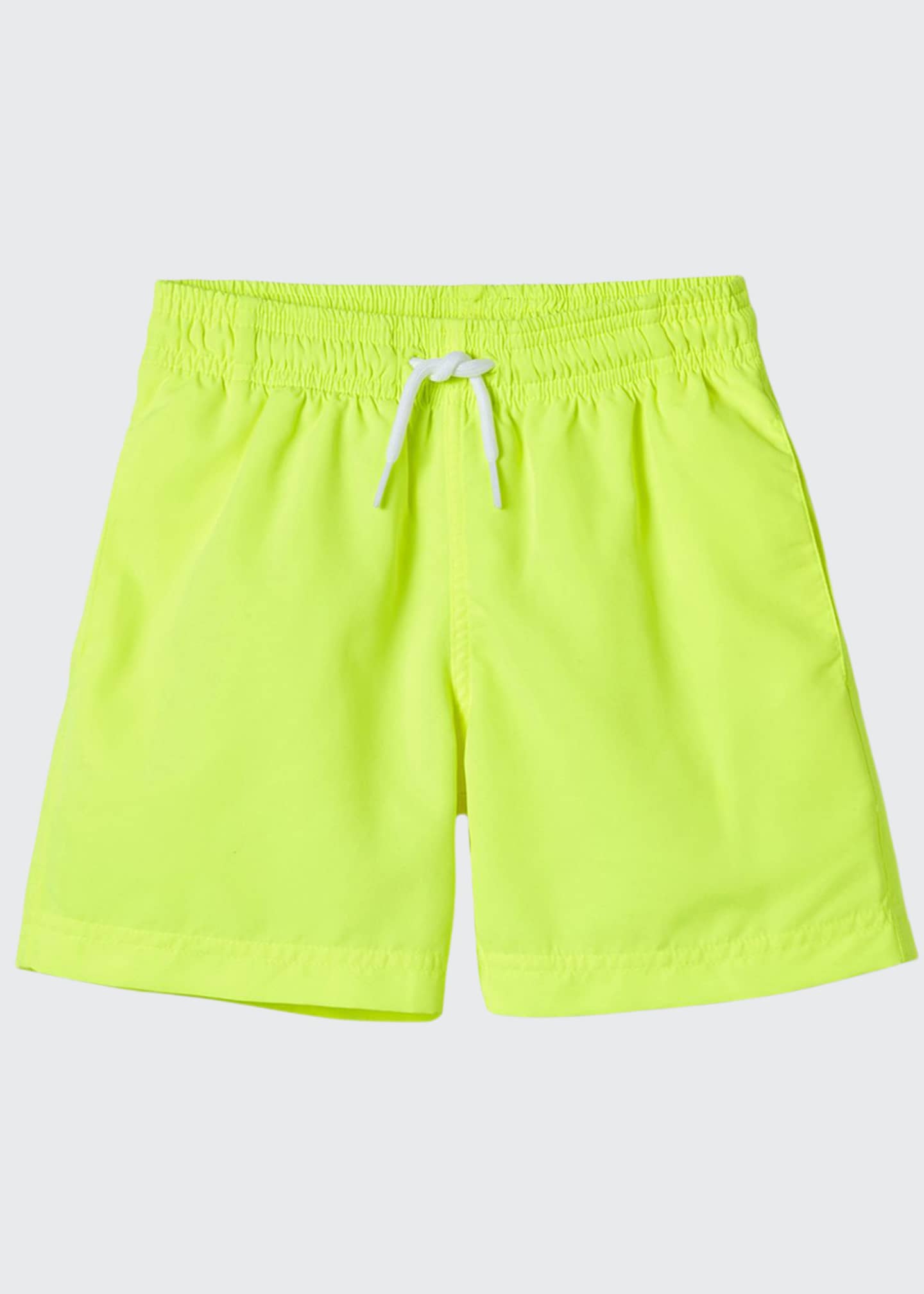 boys neon swim trunks