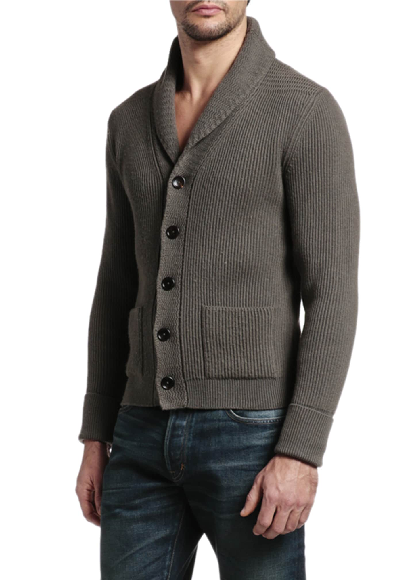 cashmere shawl cardigan