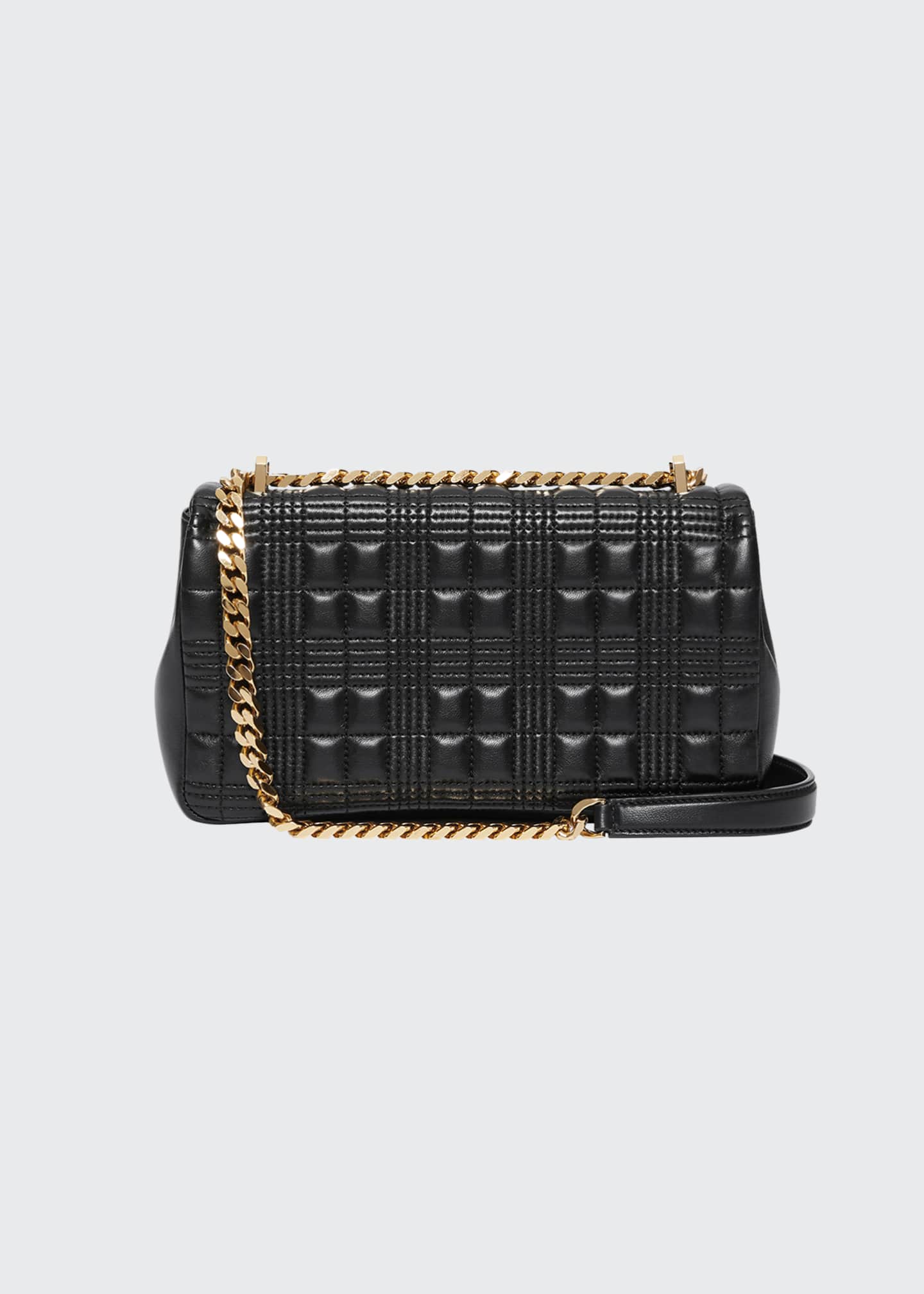 Burberry Small TB Soft Crossbody Bag, Black Bergdorf Goodman