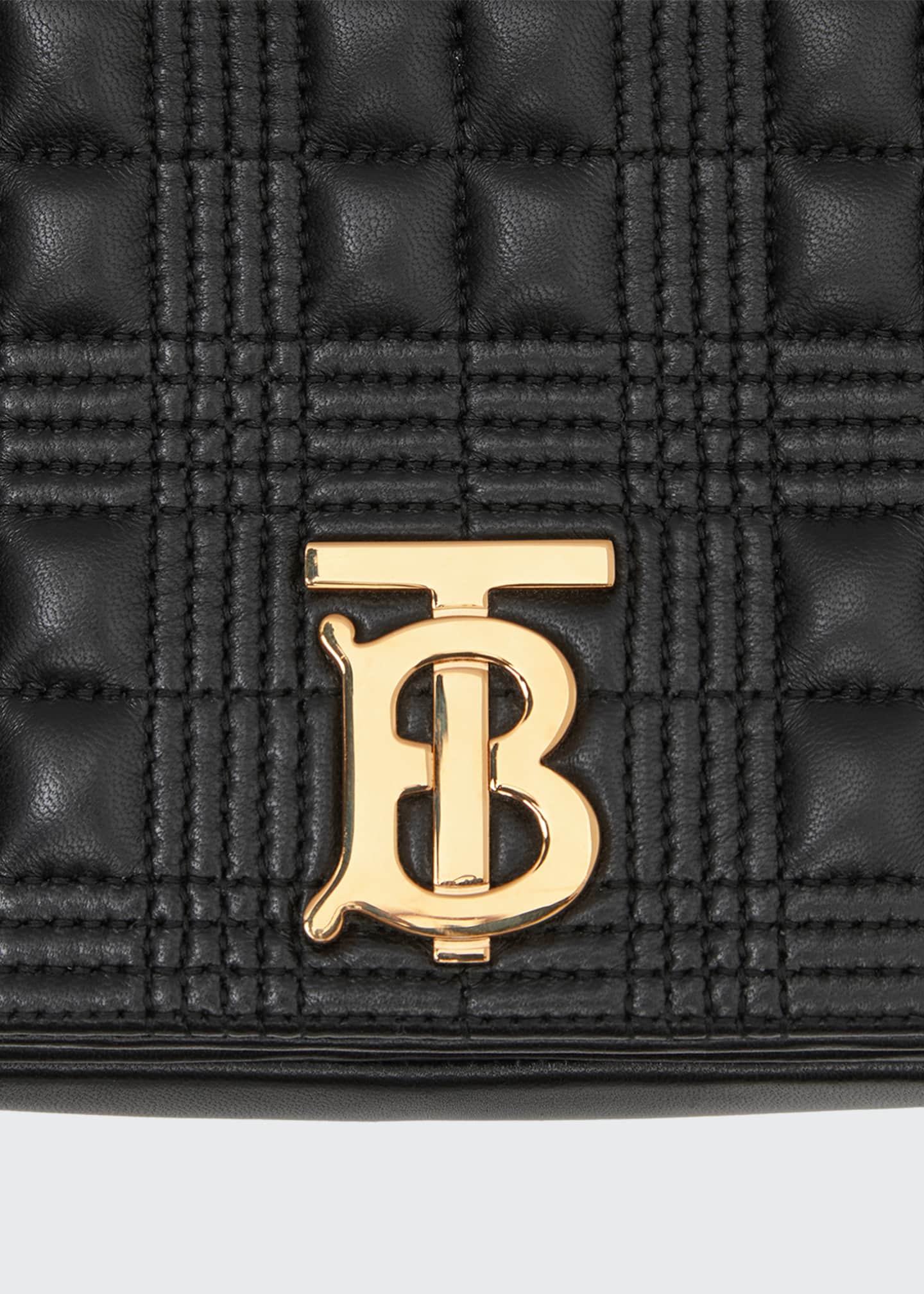 Burberry Small TB Soft Crossbody Bag, Black - Bergdorf Goodman