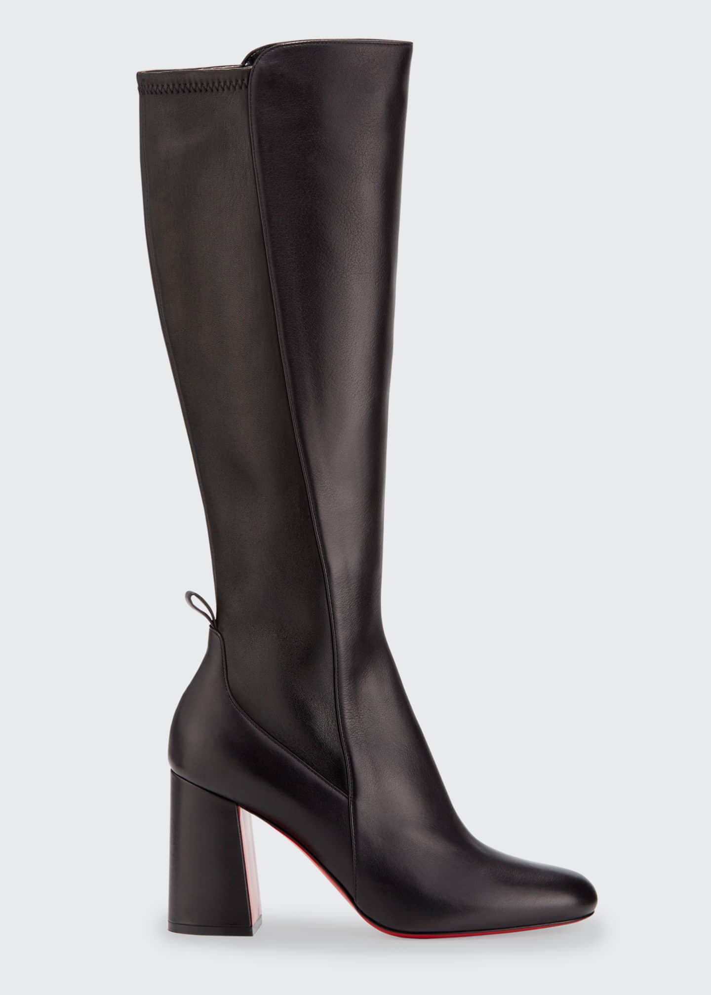knee high red bottoms