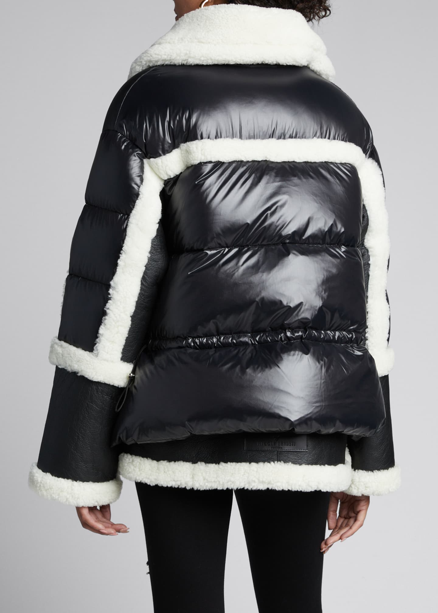 Shearling puffer clearance