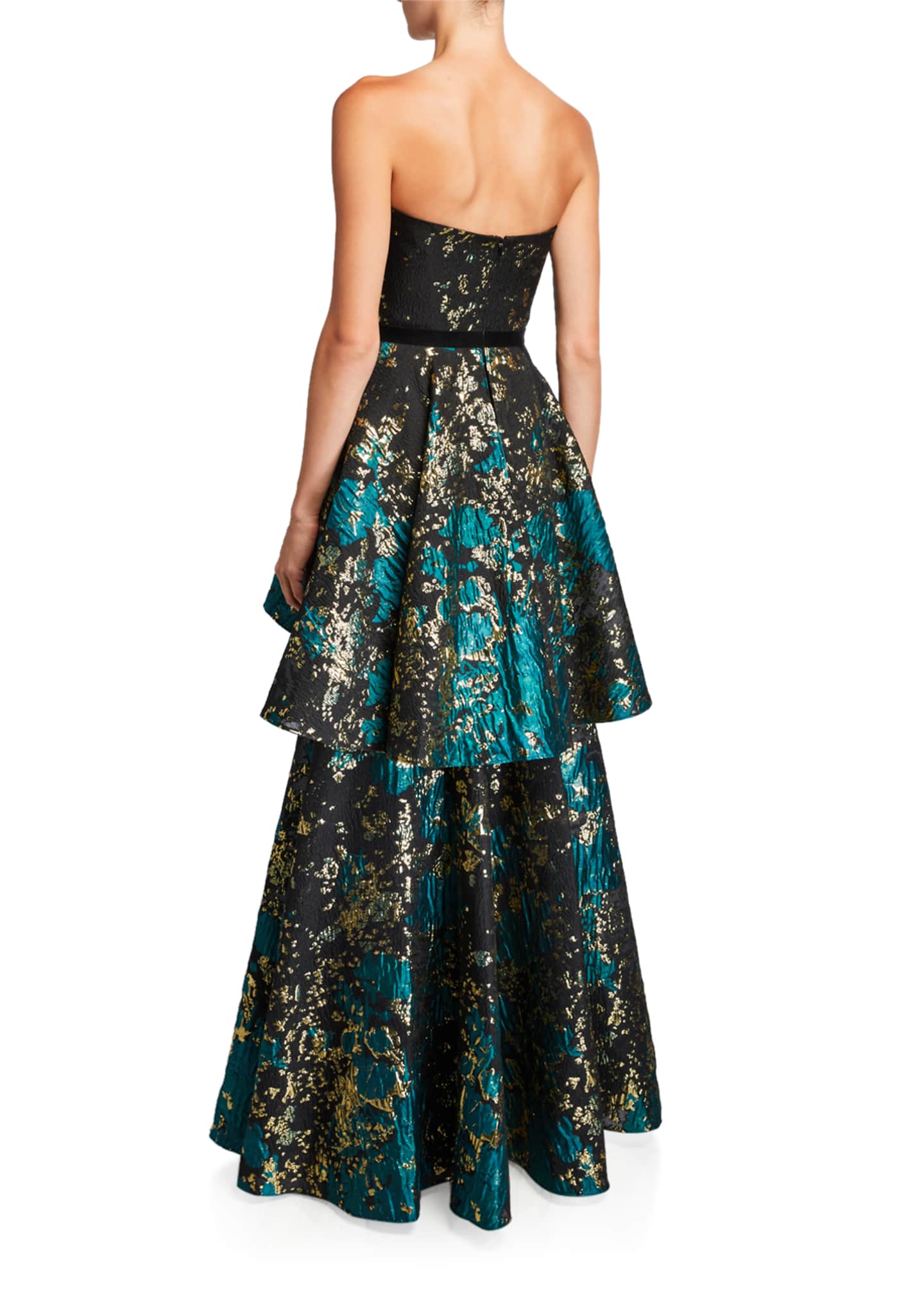 marchesa notte strapless