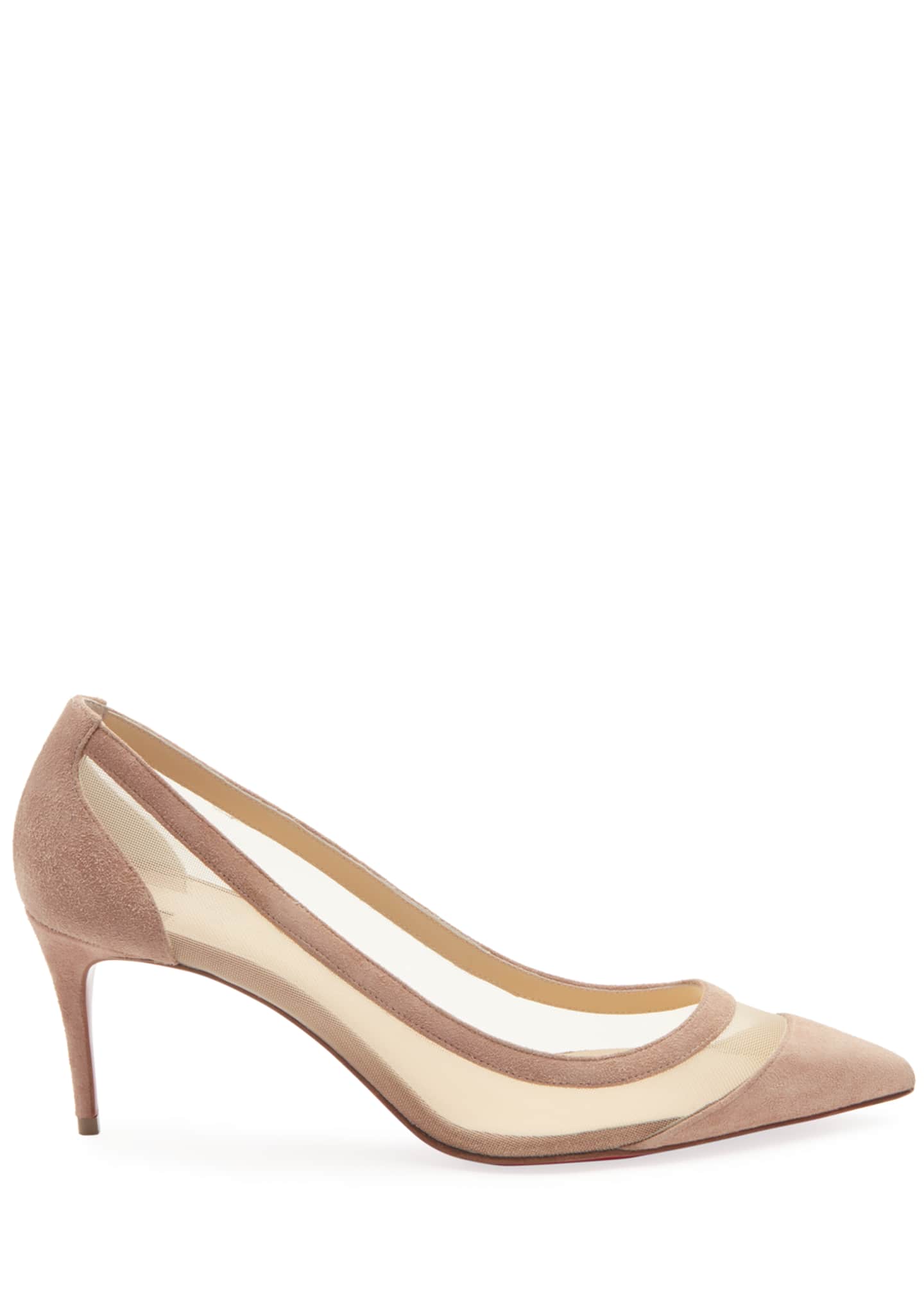 louboutin suede pumps