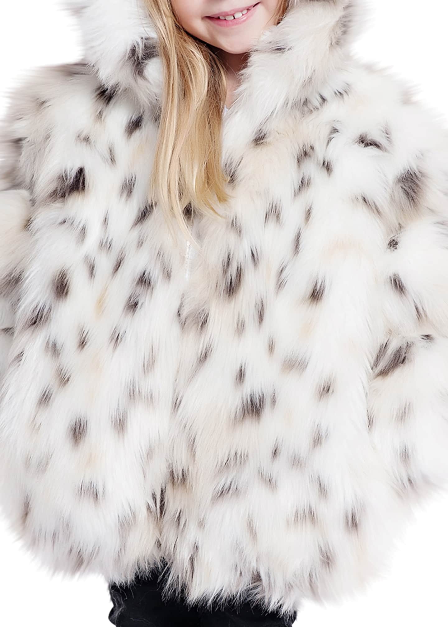 Fabulous Furs Spotted Faux-Fur Parka, Size XXS-L - Bergdorf Goodman