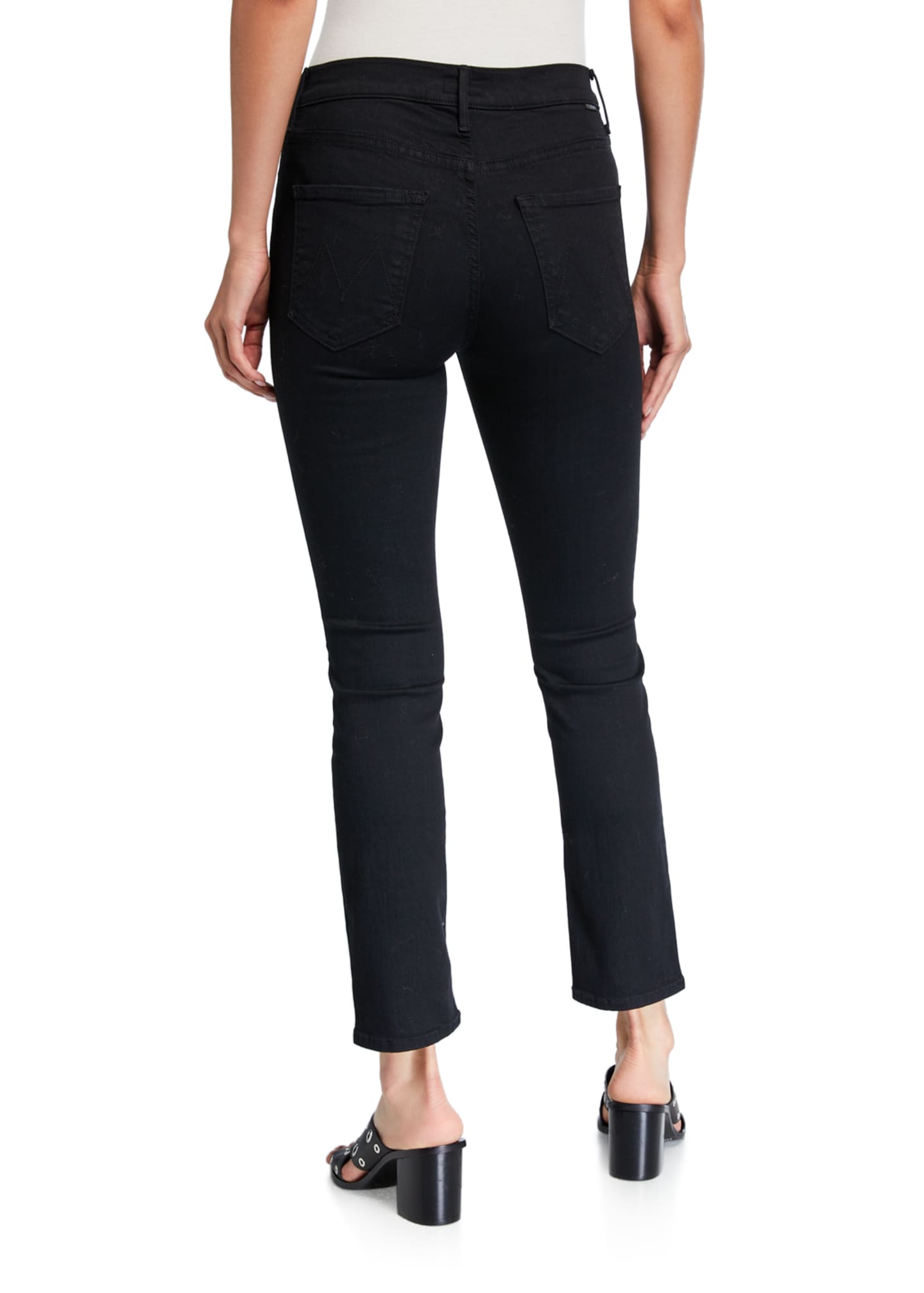 mother mid rise jeans