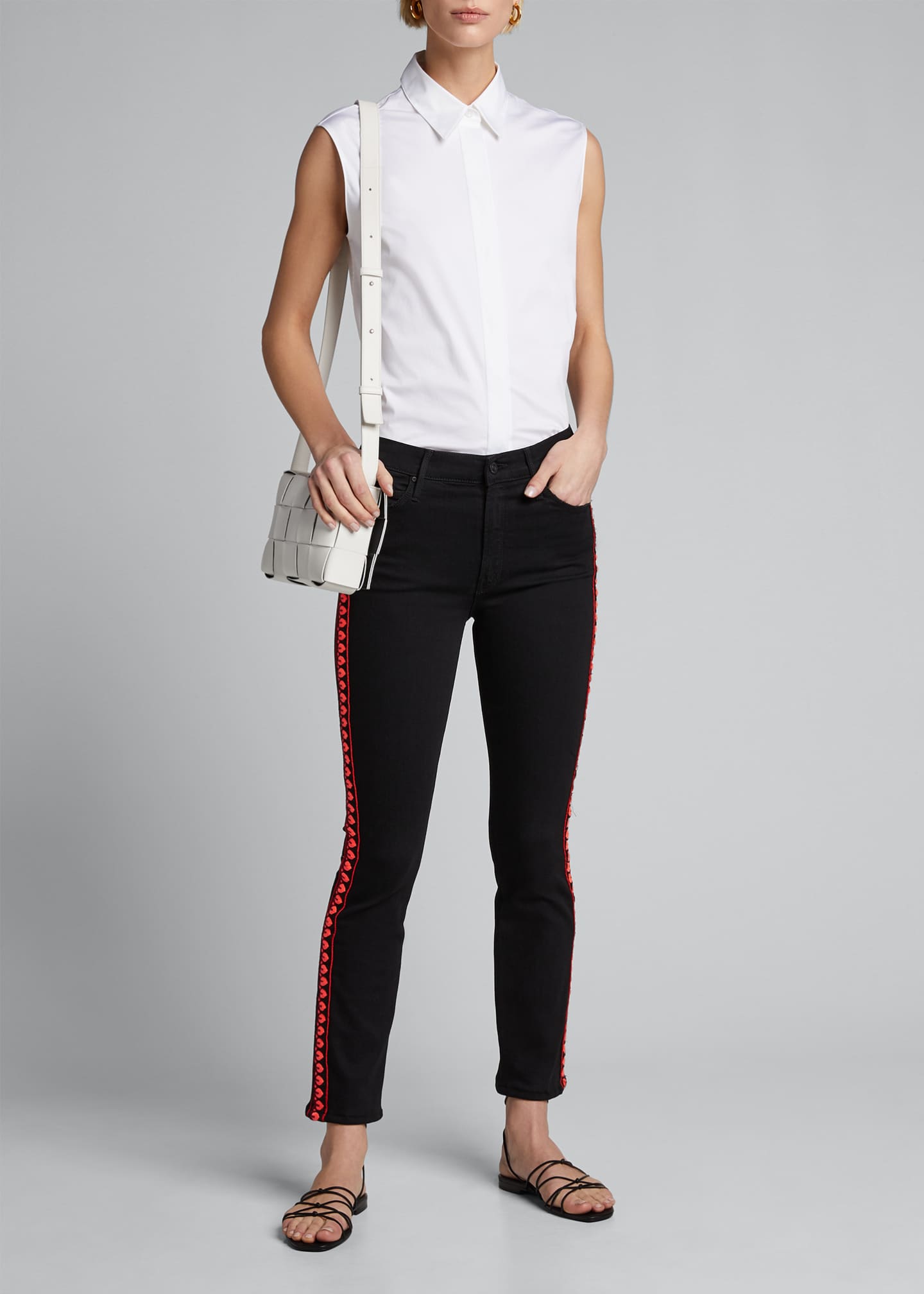 mother mid rise jeans