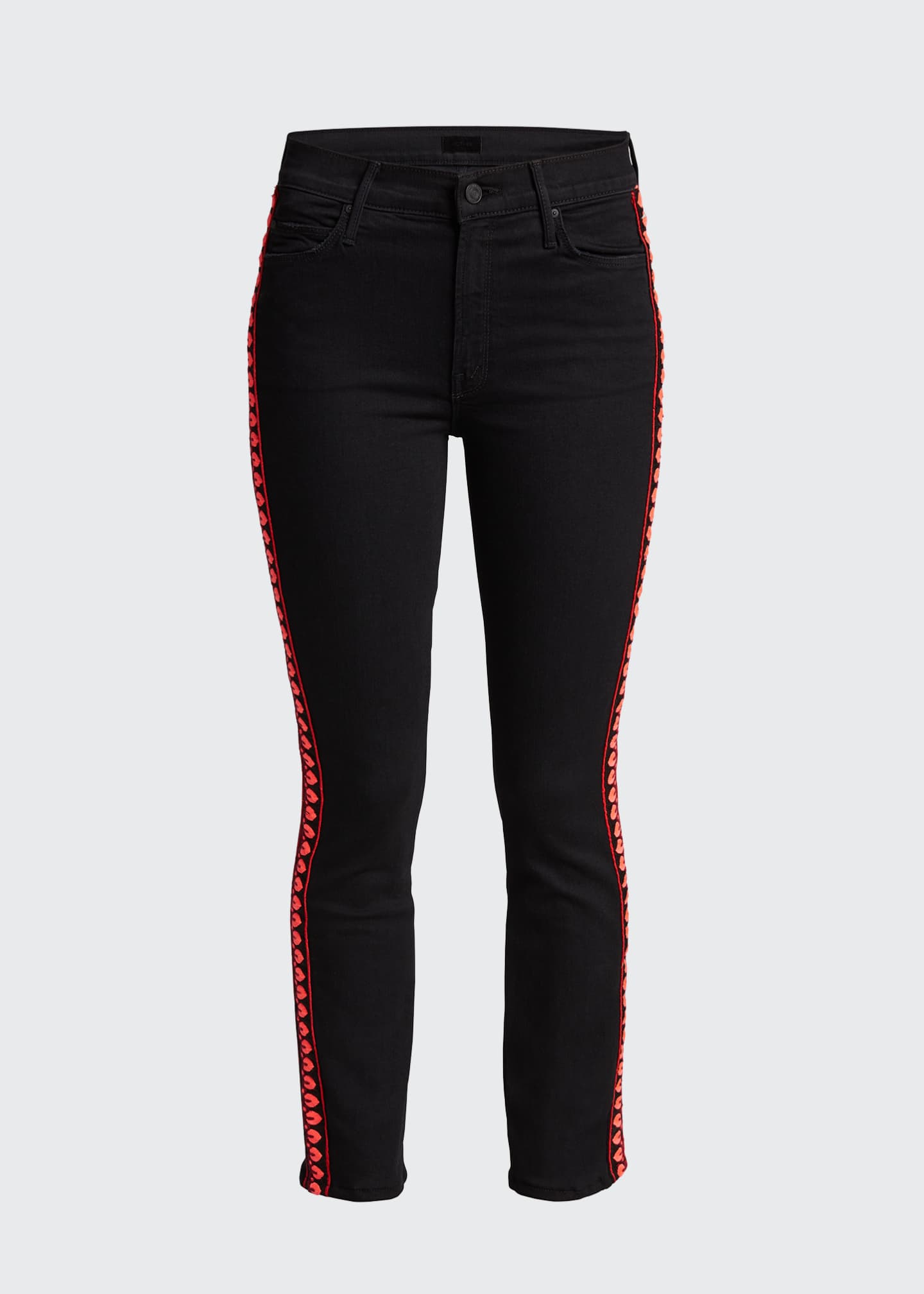 mother mid rise jeans