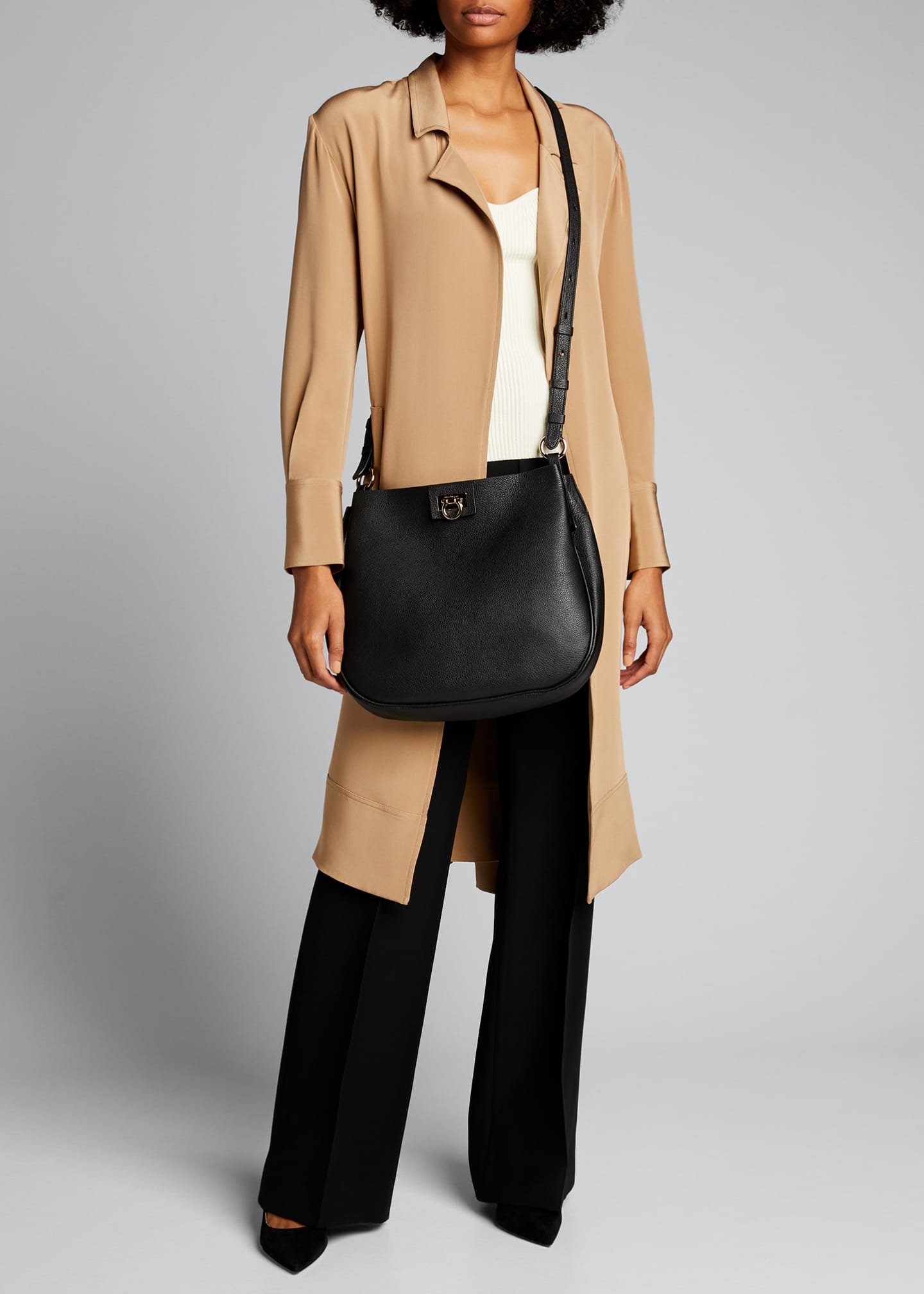 Salvatore Ferragamo Reverse Hobo Bag Bergdorf Goodman