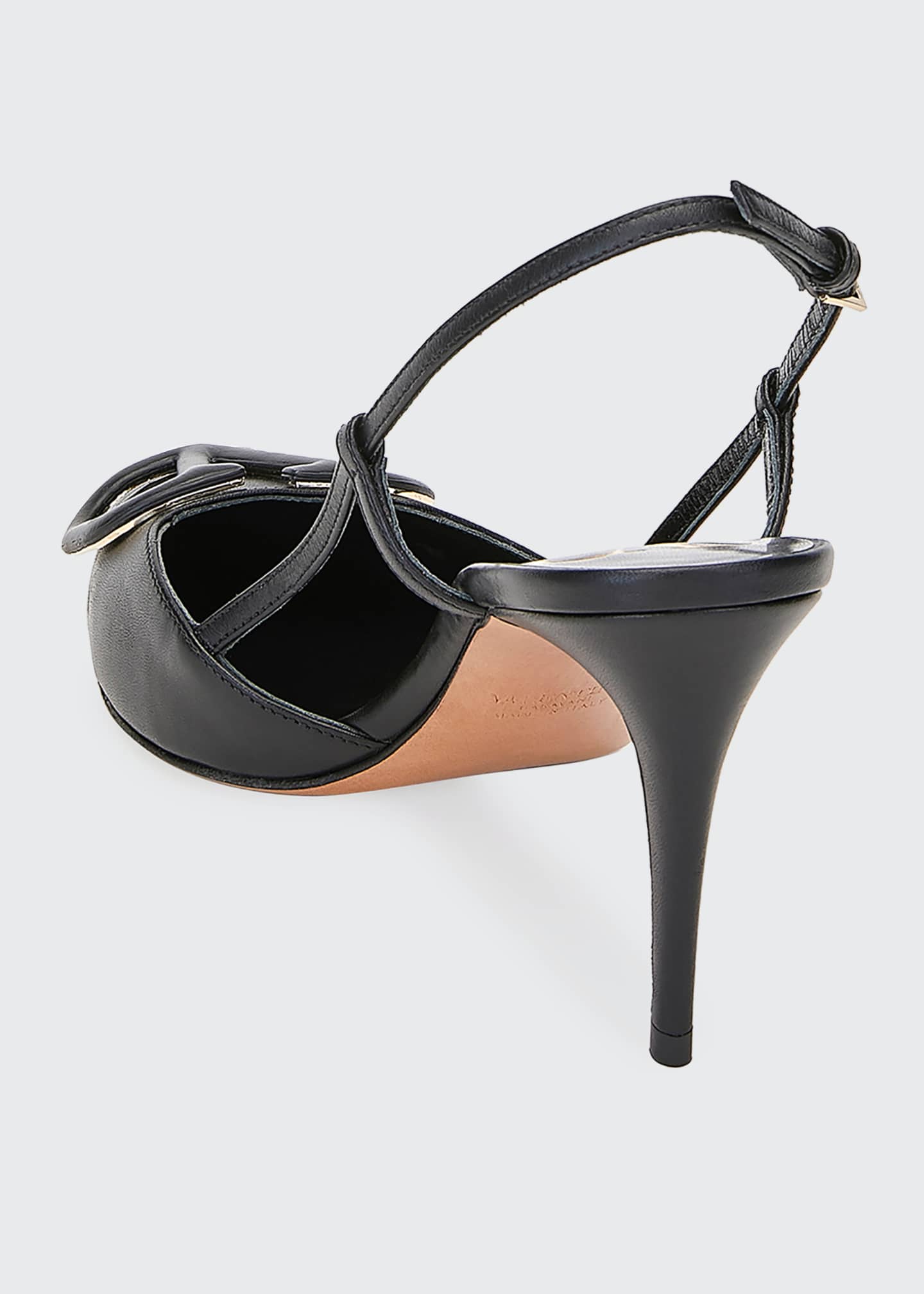 valentino garavani v logo sandals