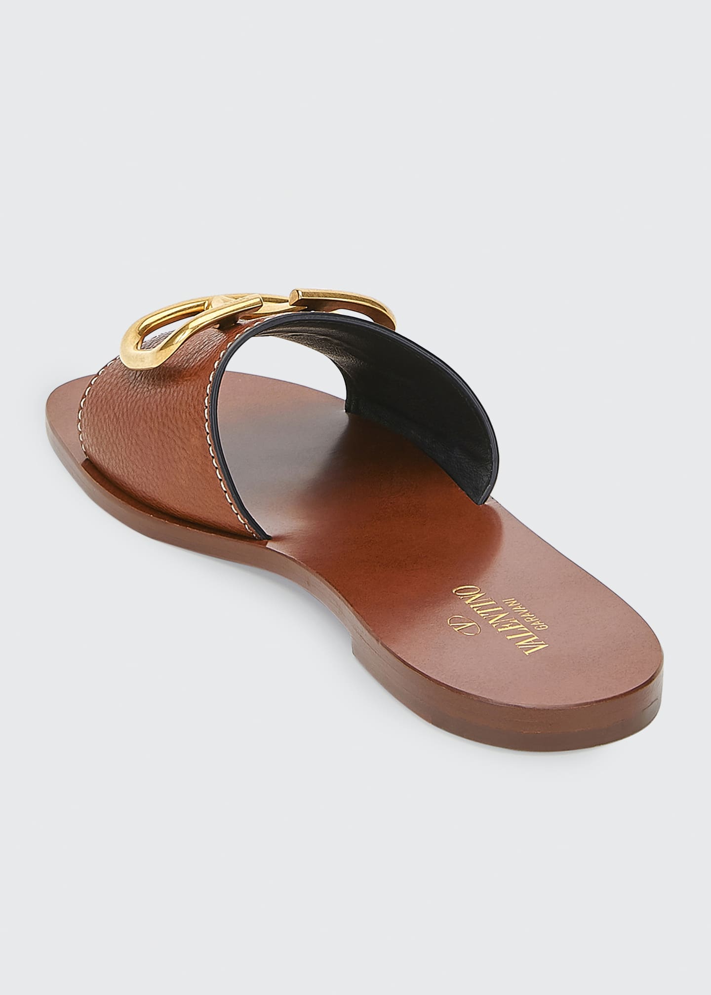 valentino vlogo flat sandals