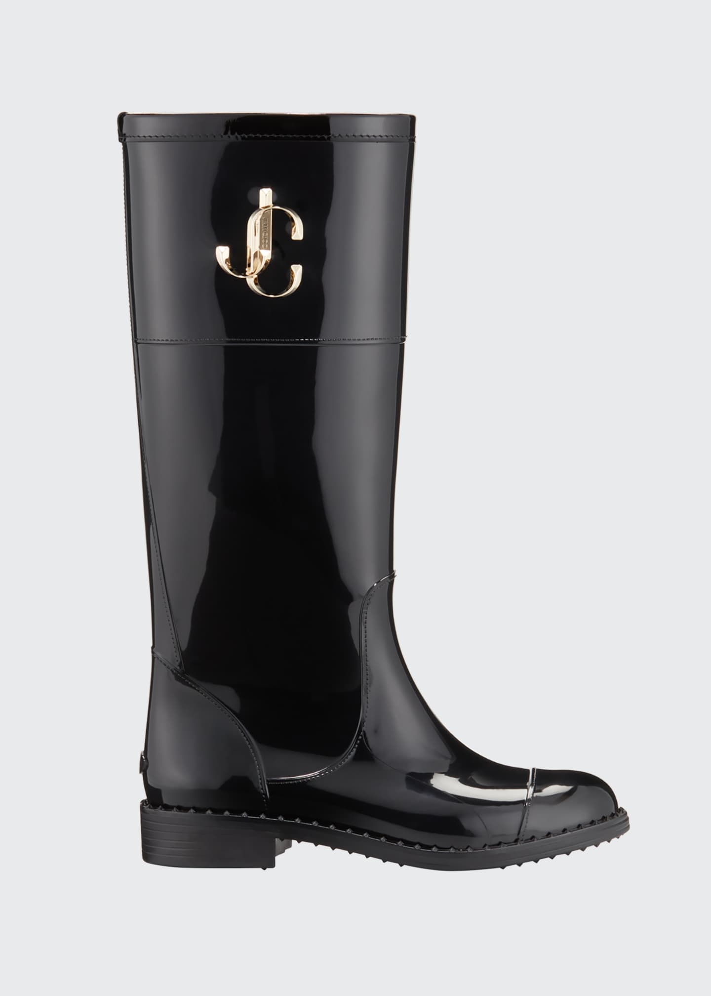 flat rain boots